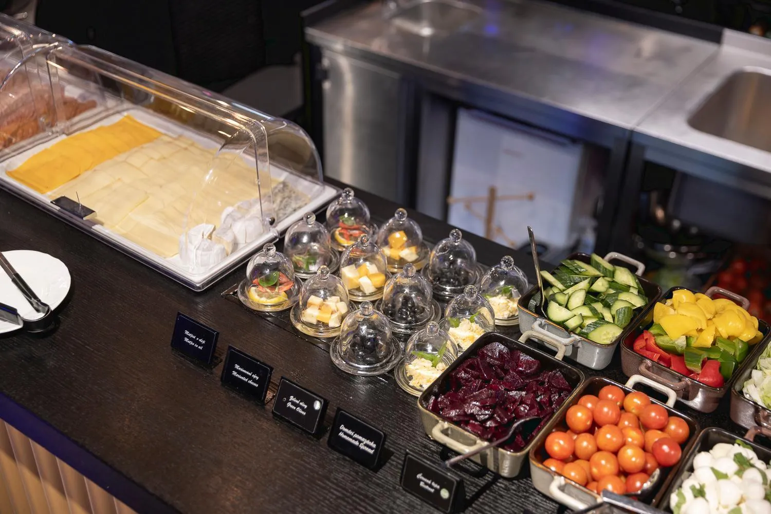 Breakfast in Pytloun Boutique Hotel Prague