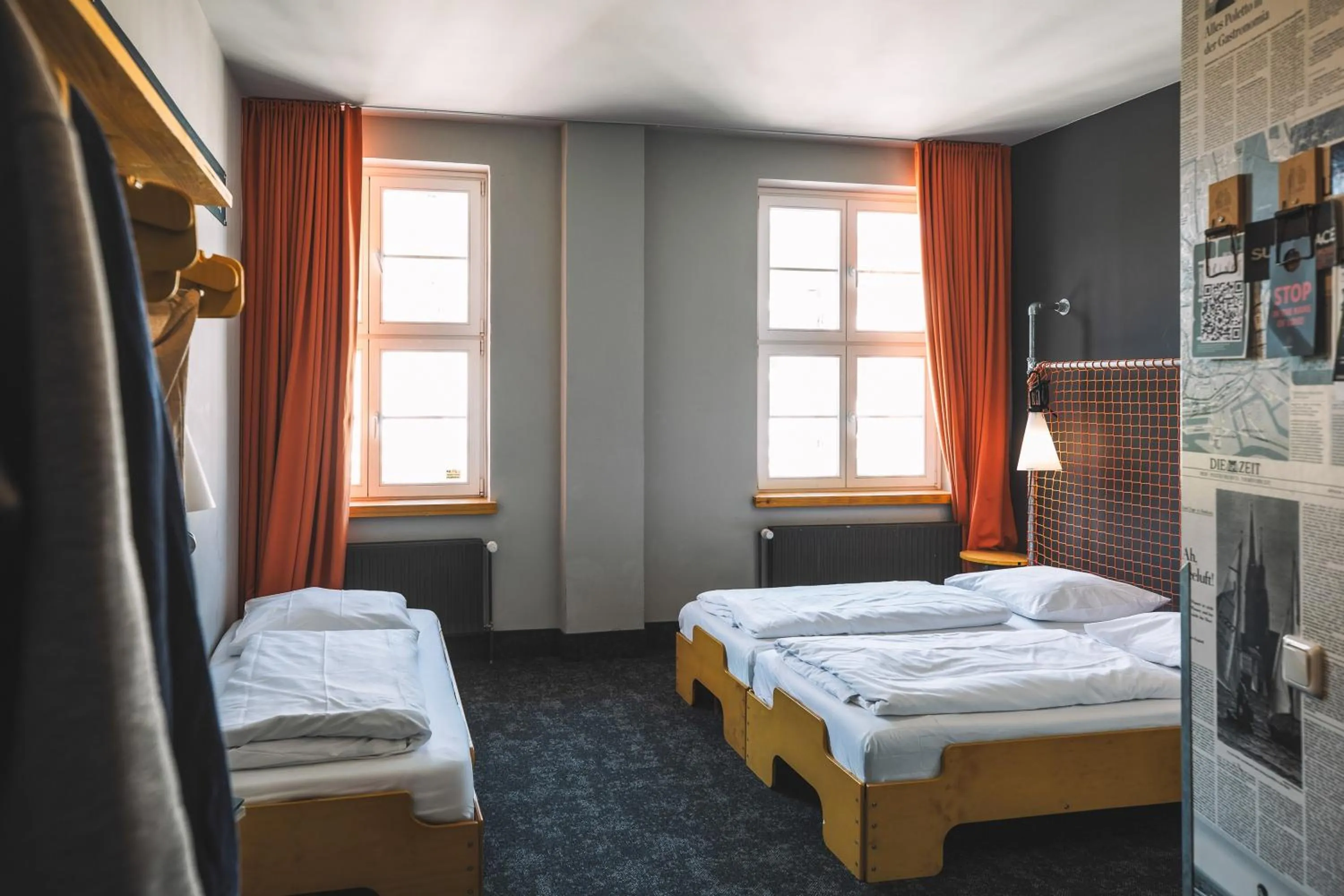 Bed in Superbude Hamburg St Pauli