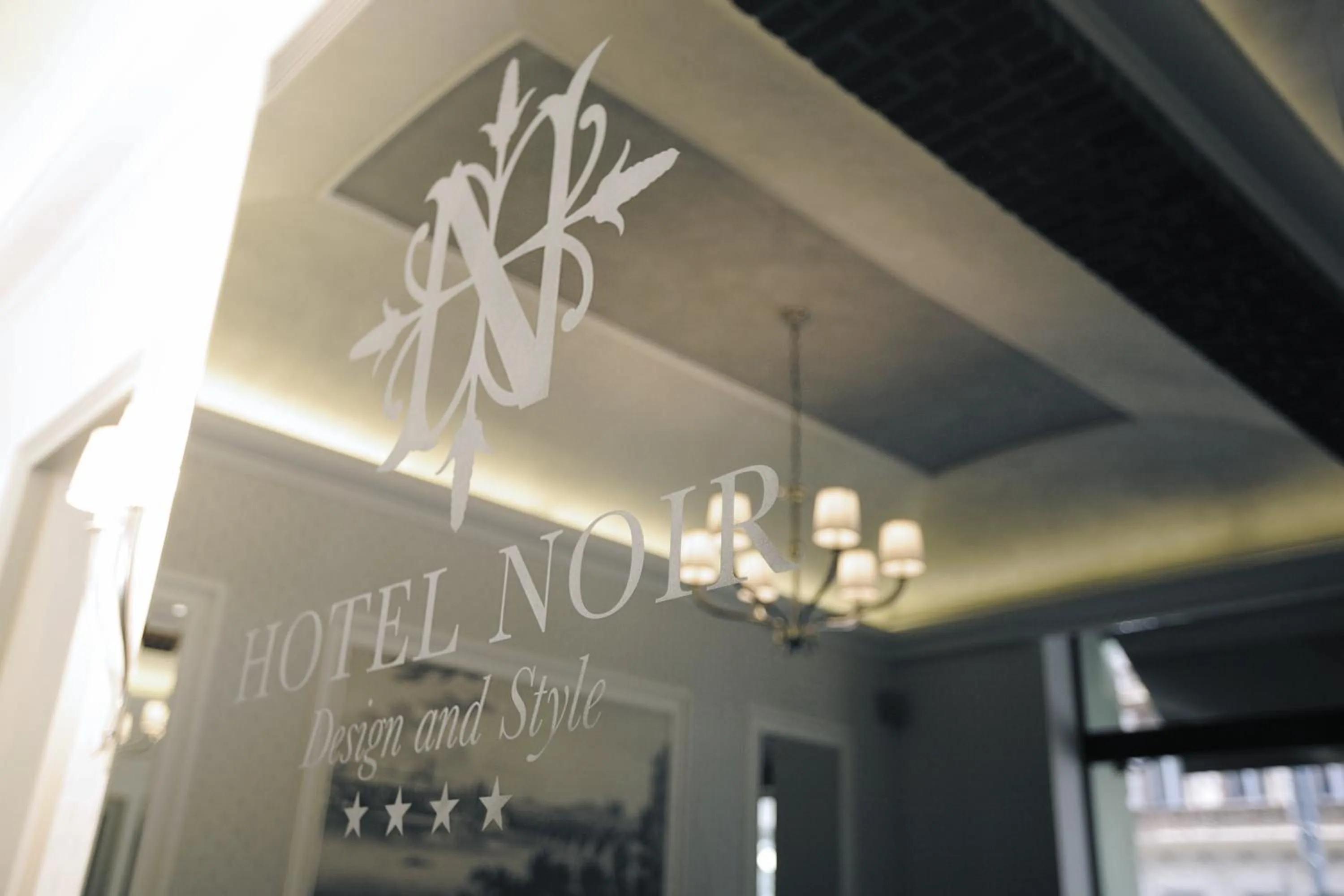 Decorative detail in Hotel NOIR