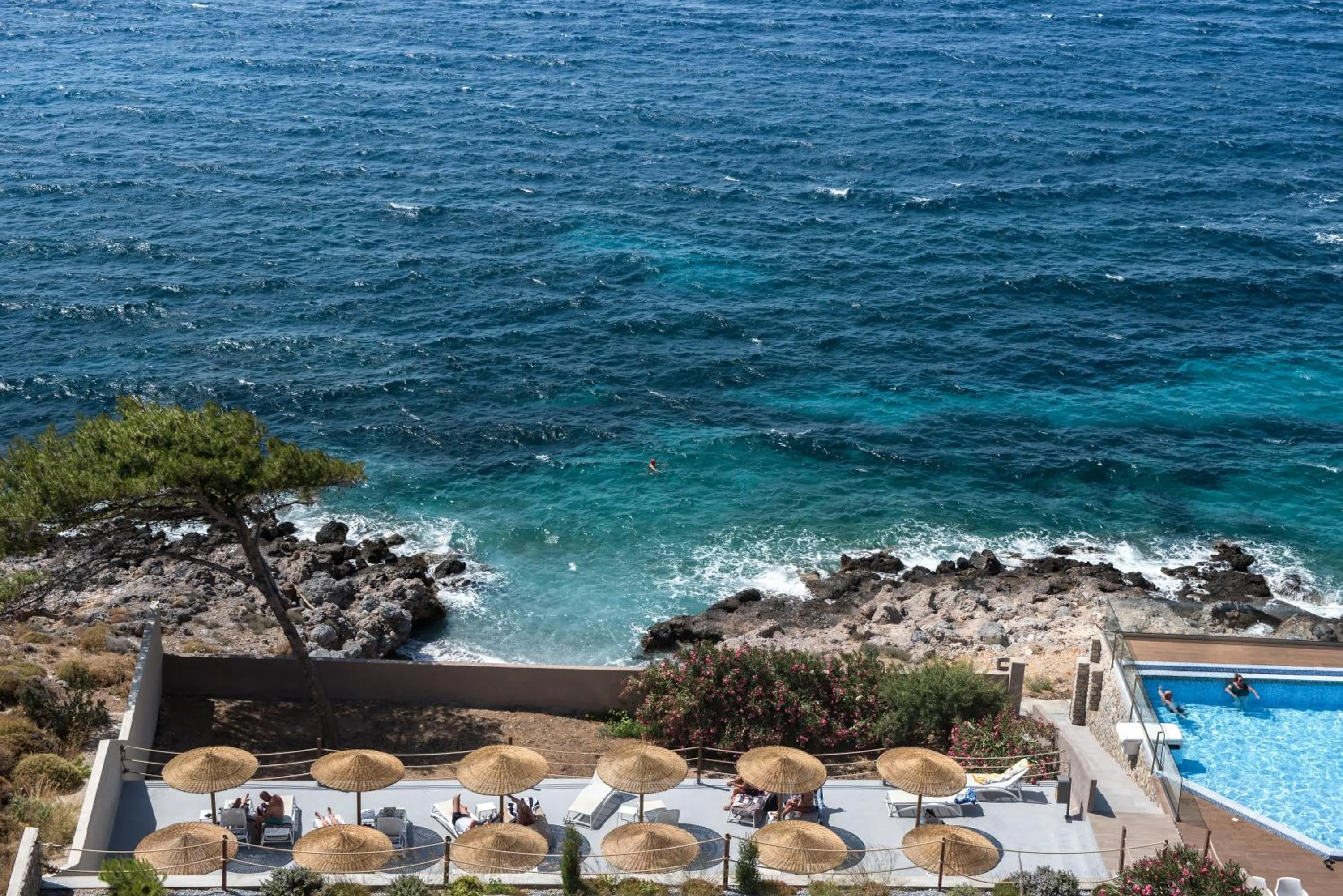 Swimming pool in Carian Hotel