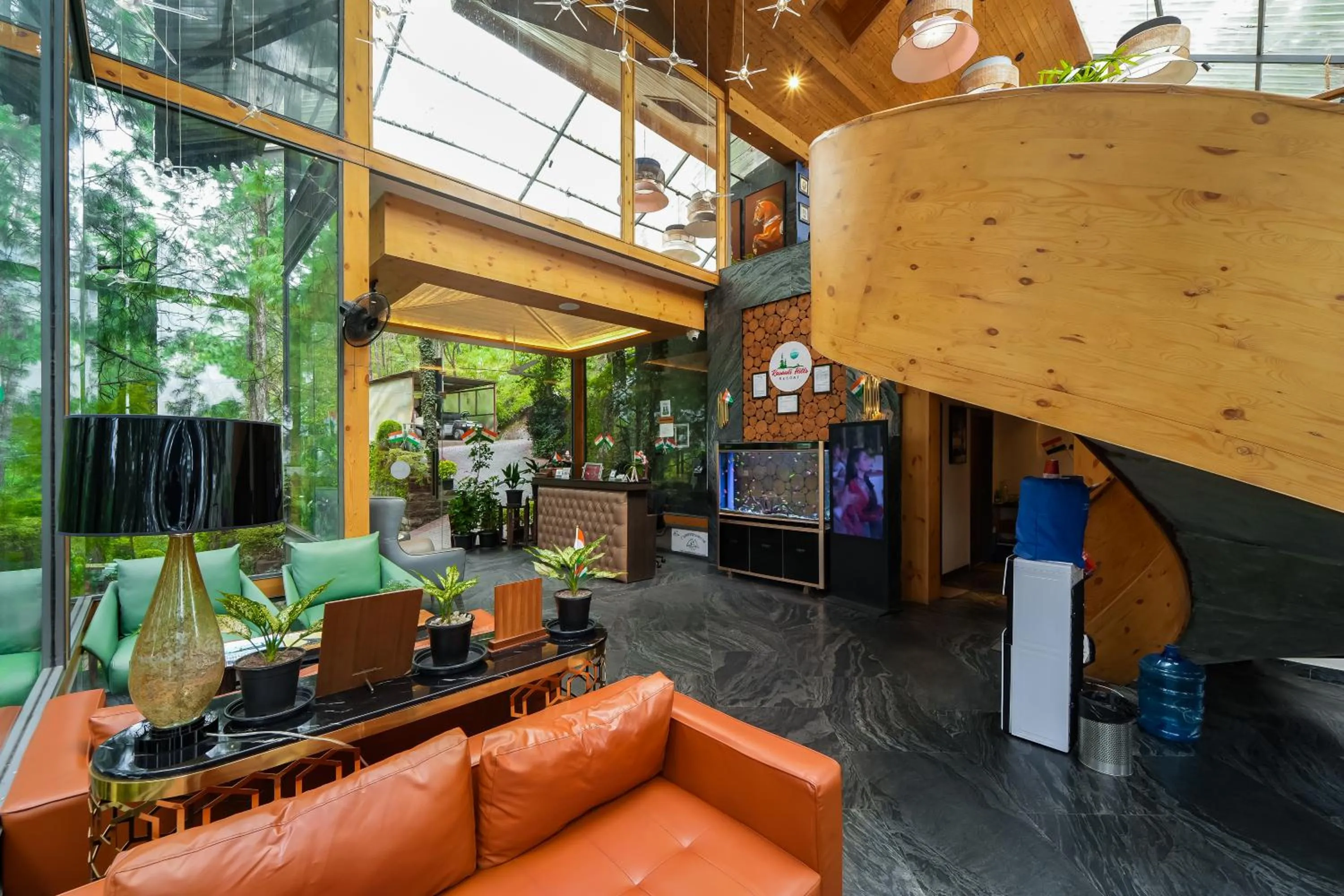 Lobby or reception in Kasauli Hills Resort