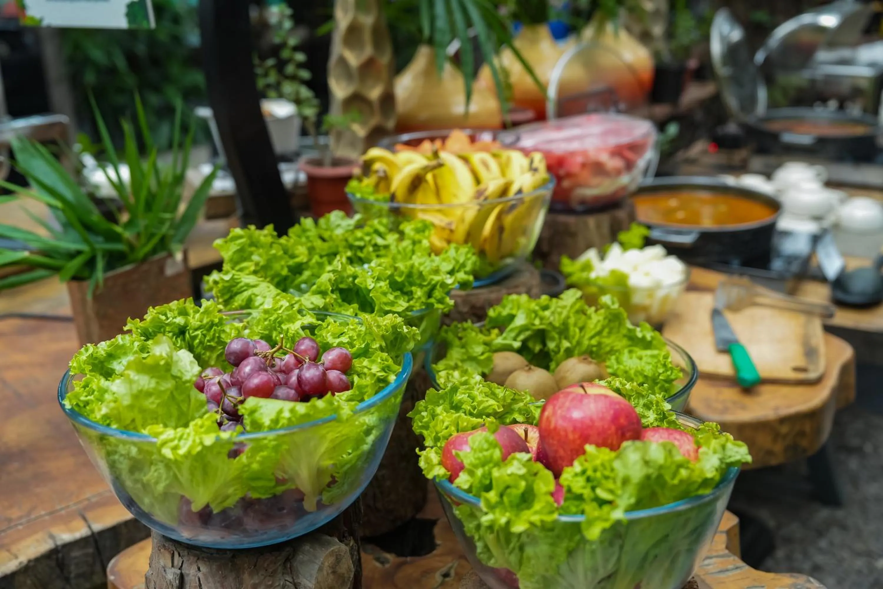 Breakfast in Kasauli Hills Resort