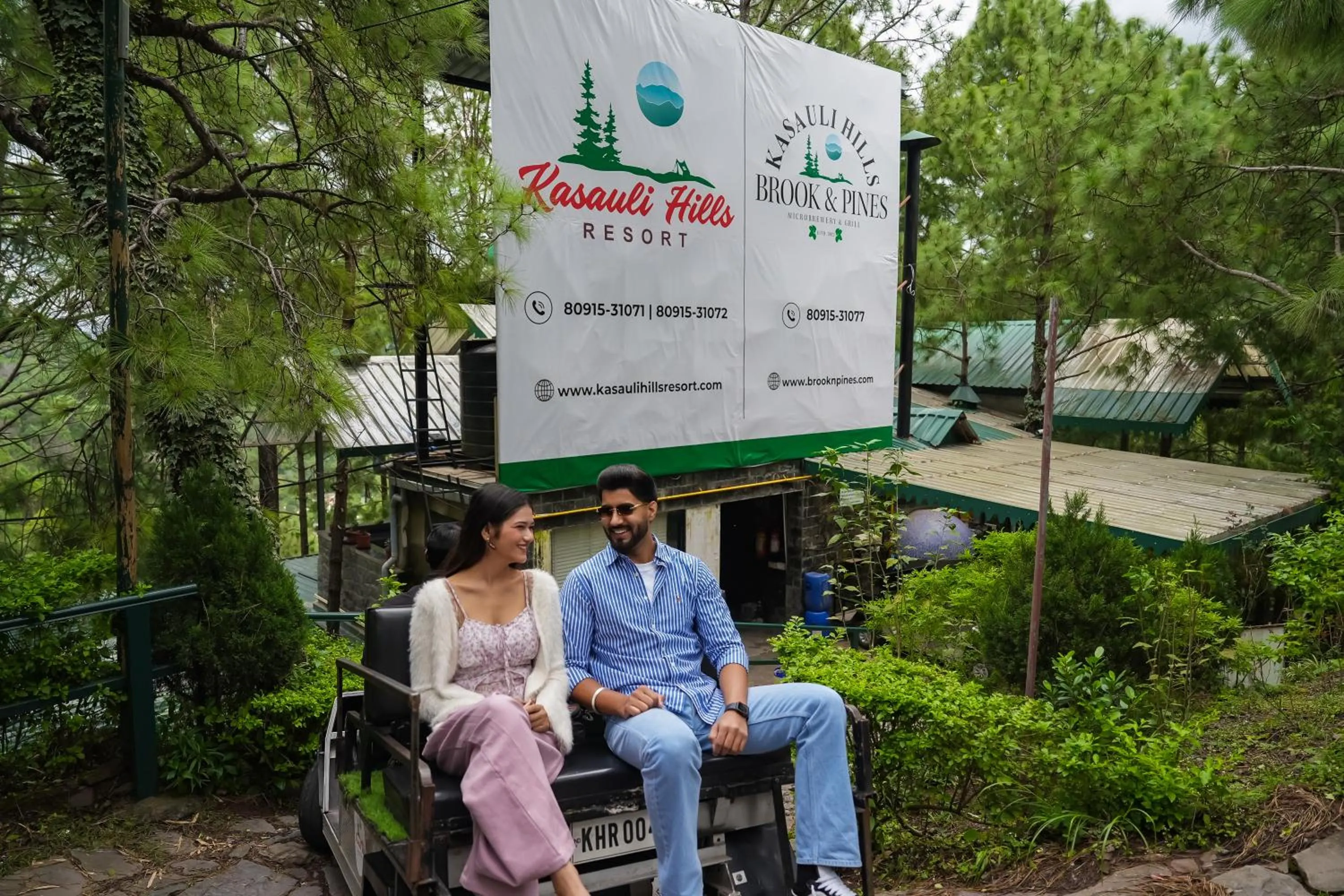 Facade/entrance in Kasauli Hills Resort