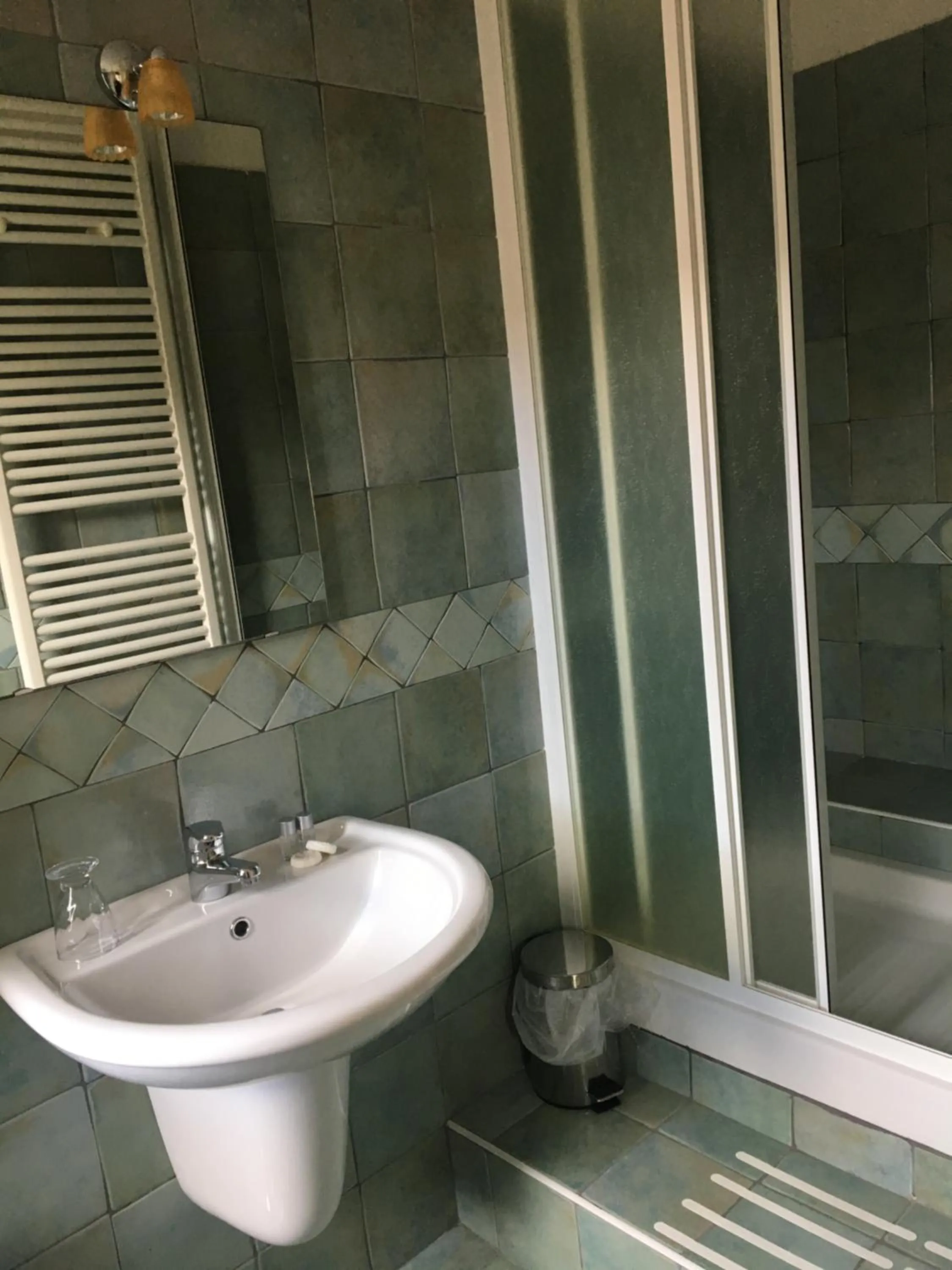 Bathroom in Hotel Sorgente