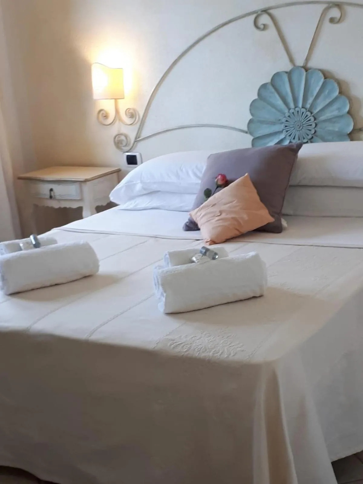 Bed in Hotel Sorgente