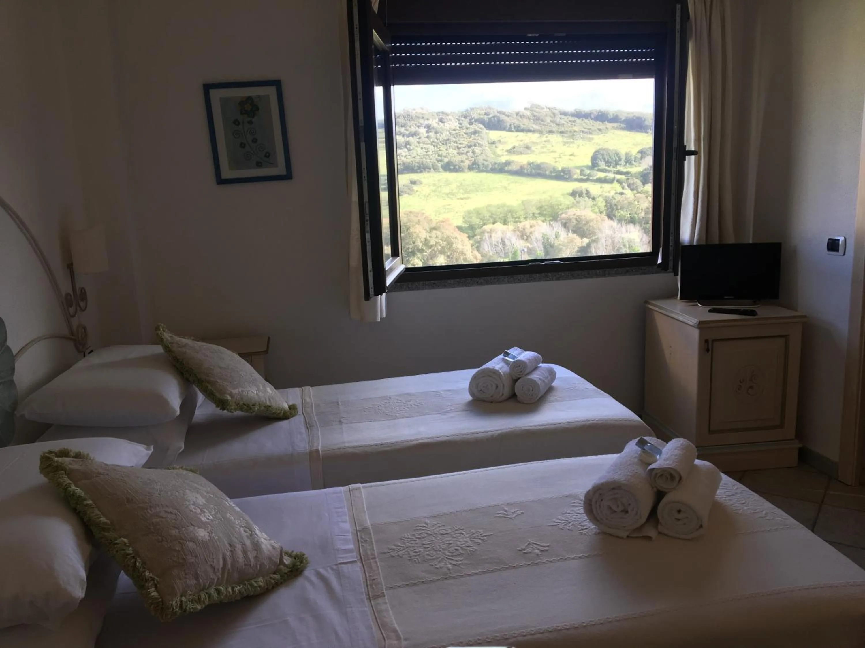 Bed in Hotel Sorgente