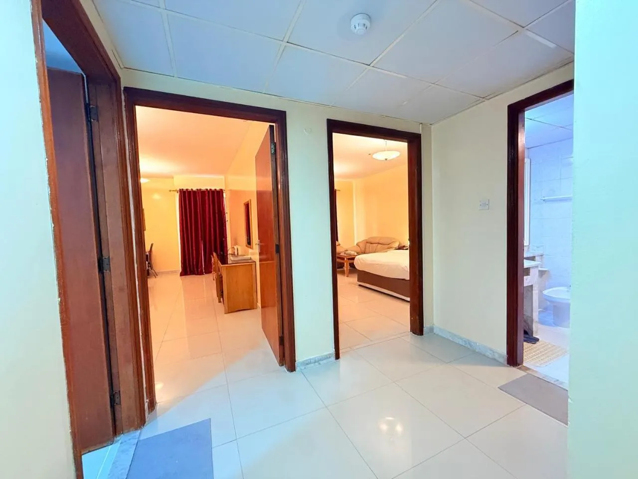 Bed in Al Buhaira Hotel Apartment