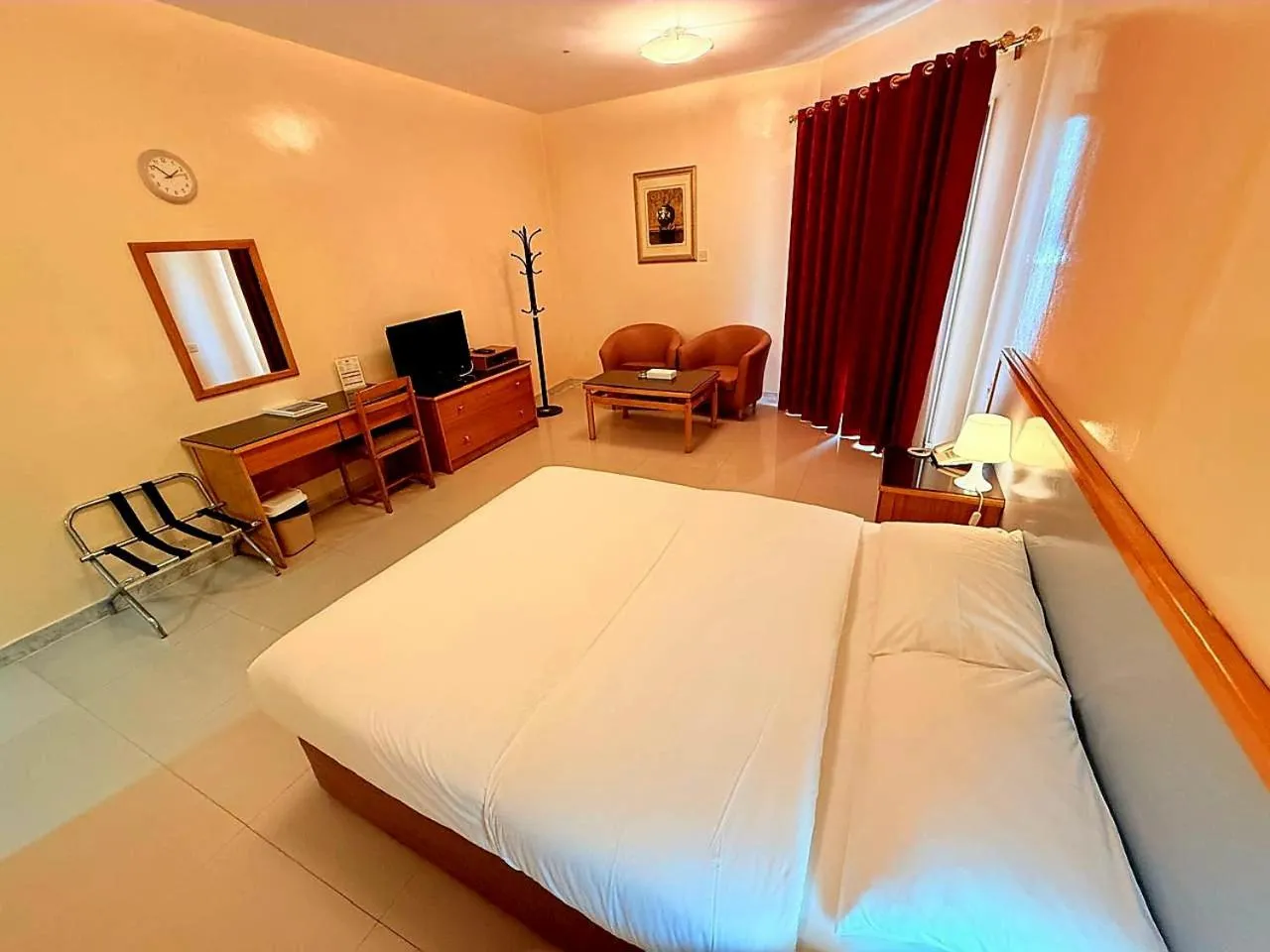 Bed in Al Buhaira Hotel Apartment