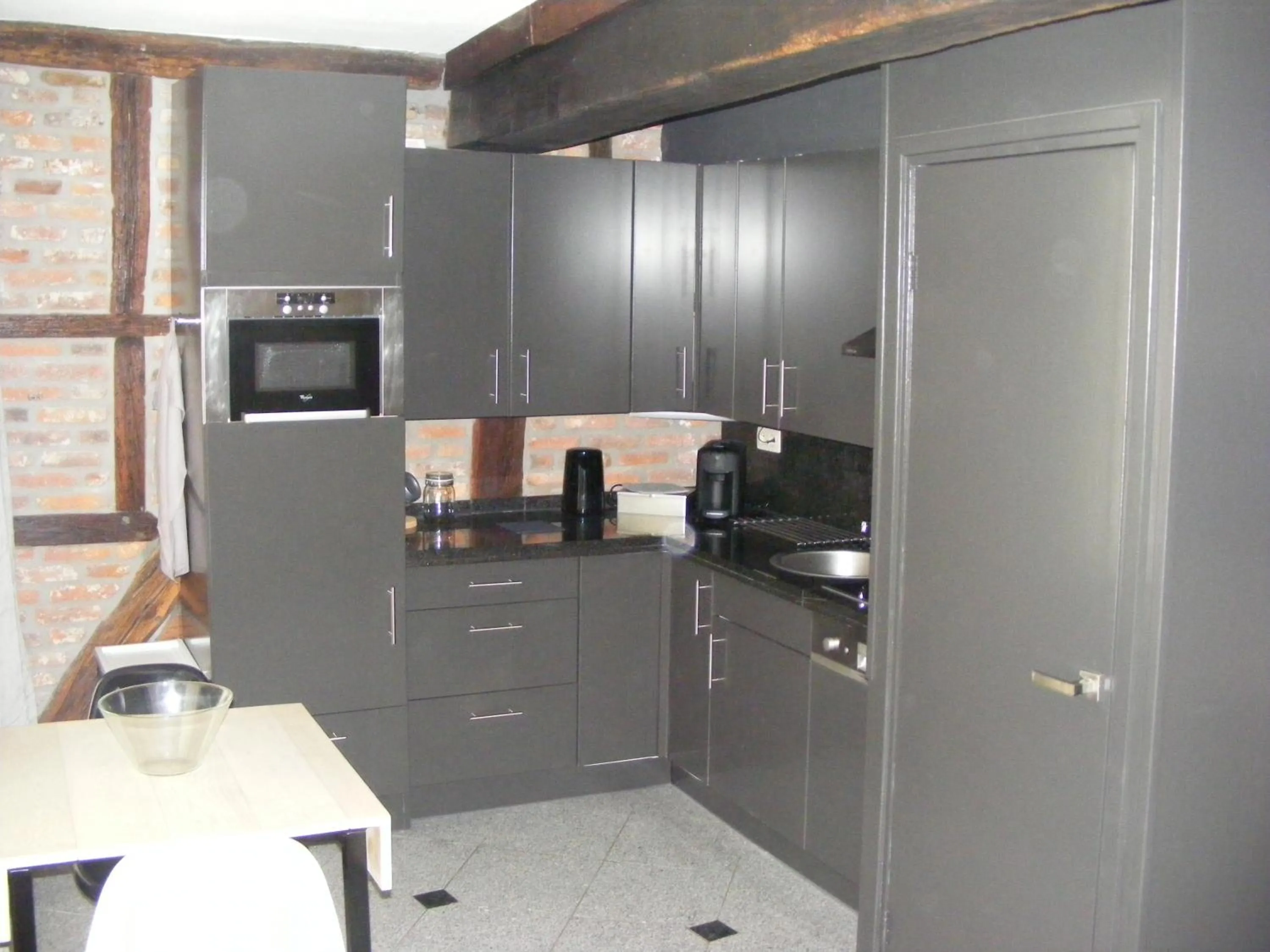 Kitchen or kitchenette in Amosa Liège City Centre Apart Gerardrie 23
