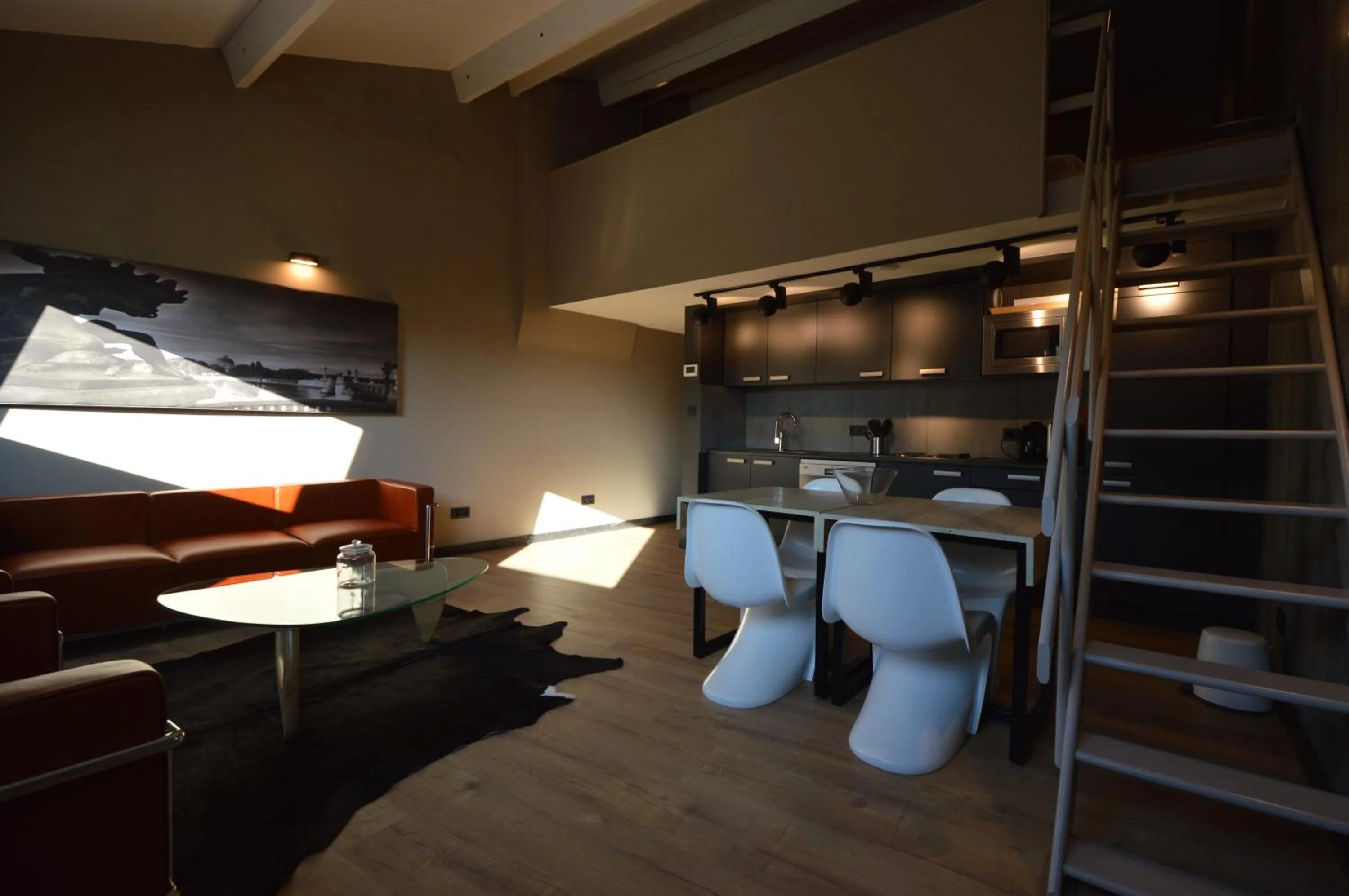 Kitchen or kitchenette in Amosa Liège City Centre Apart Donceel 6