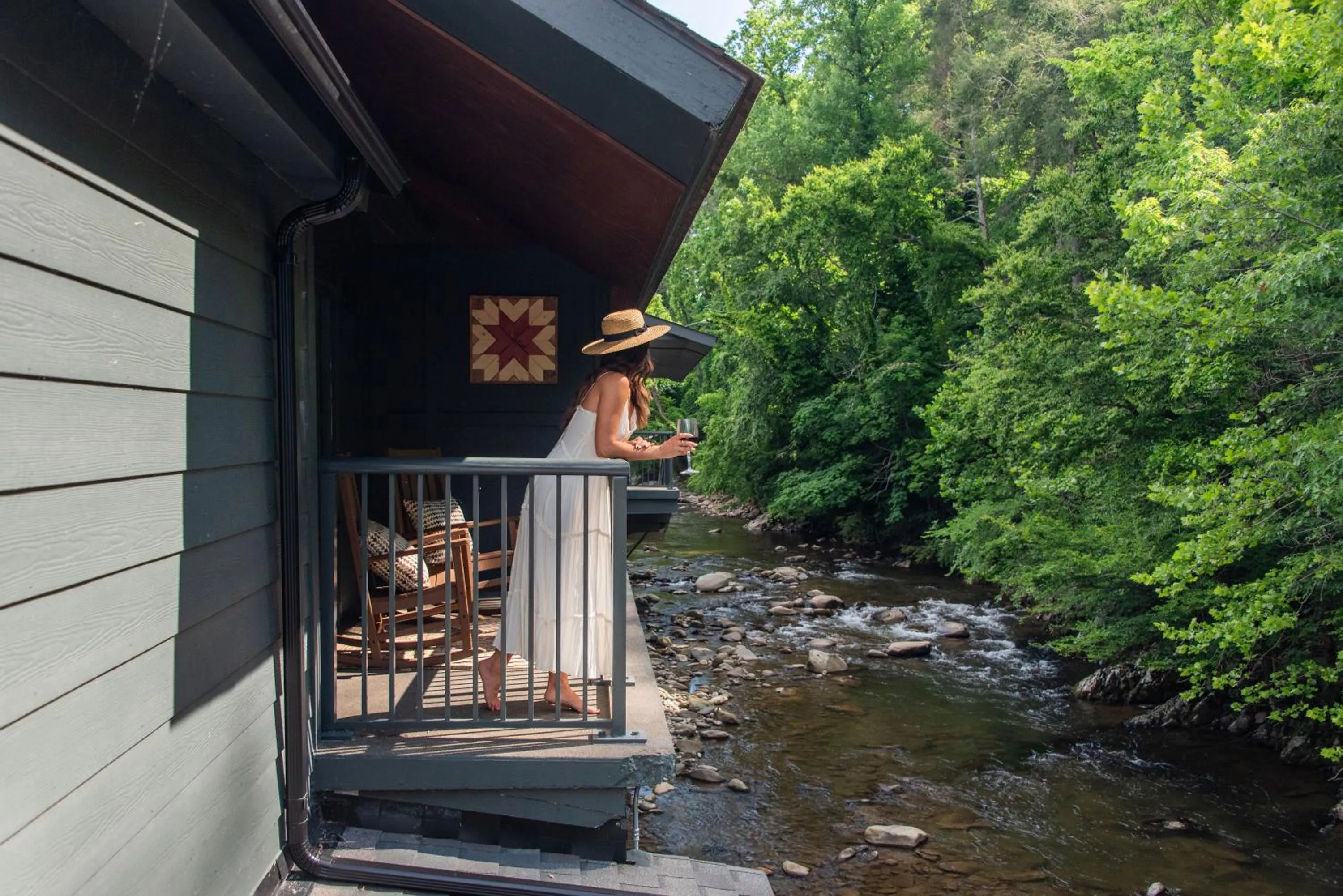 Property building in Historic Rocky Waters Inn, A Small Luxury Hotel