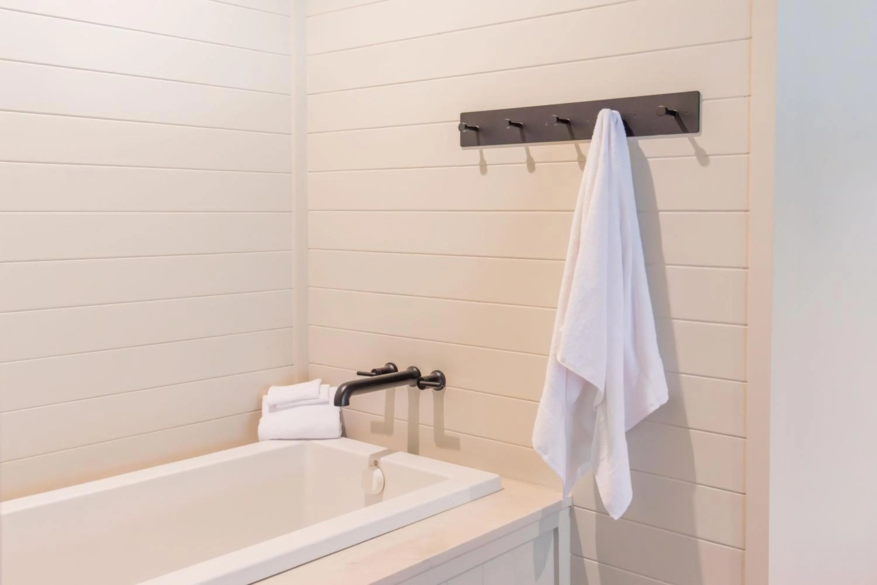 Bathroom in Historic Rocky Waters Inn, A Small Luxury Hotel