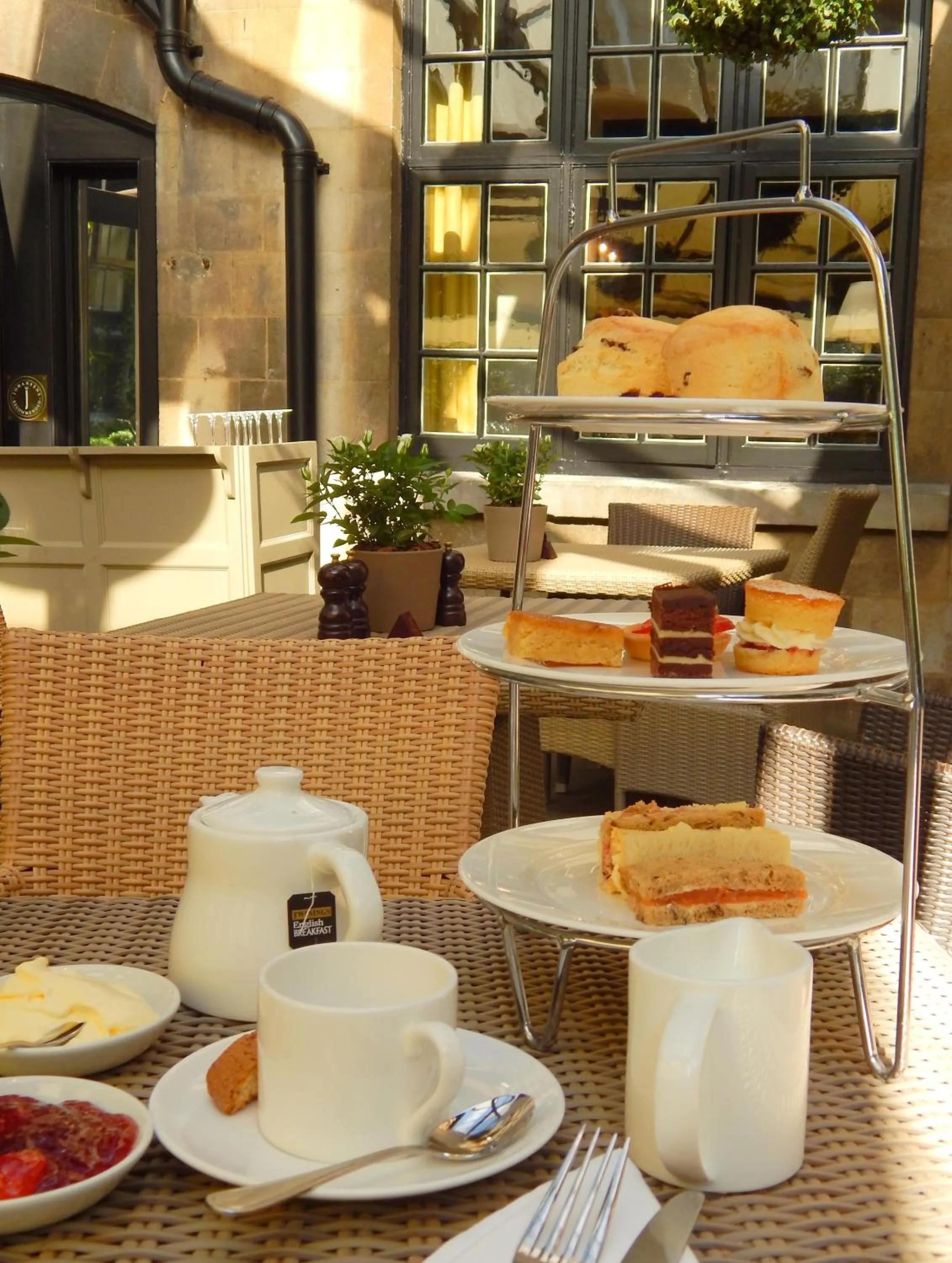 Food close-up in The George Hotel of Stamford