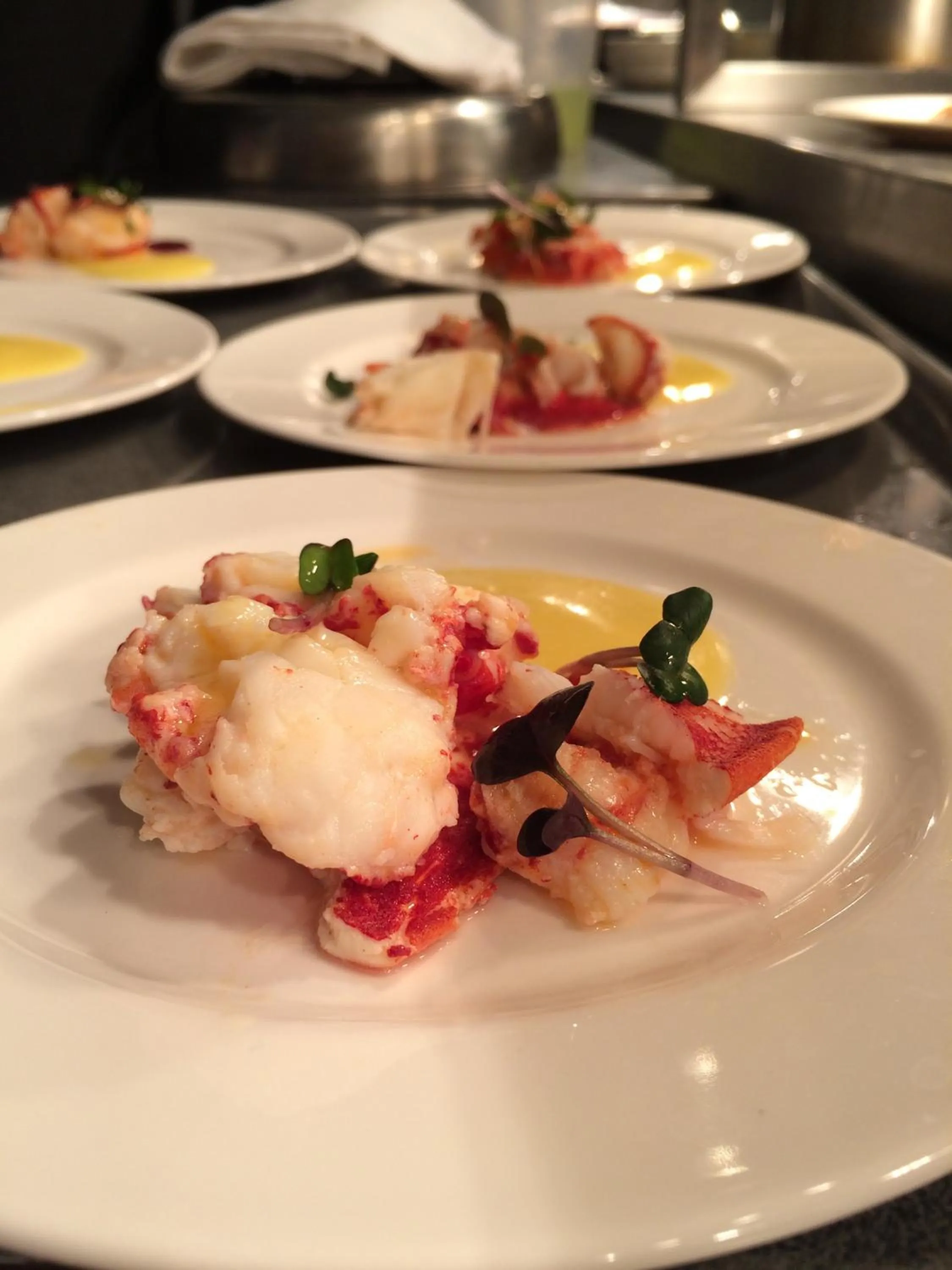 Food close-up in The George Hotel of Stamford