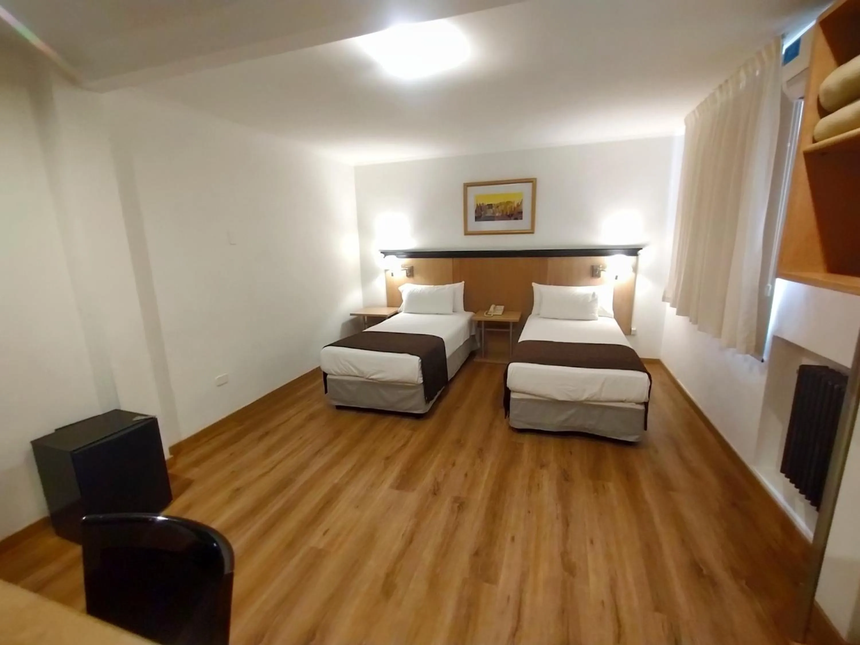 Bed in Argentino Hotel