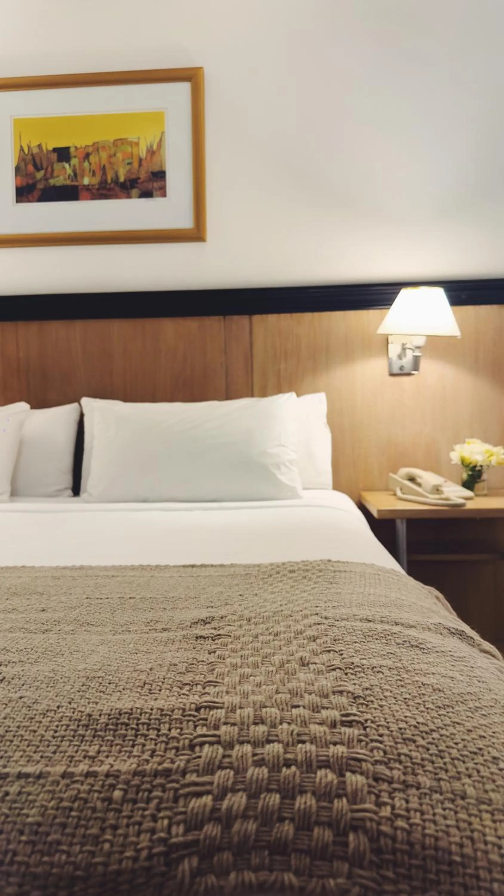 Bed in Argentino Hotel