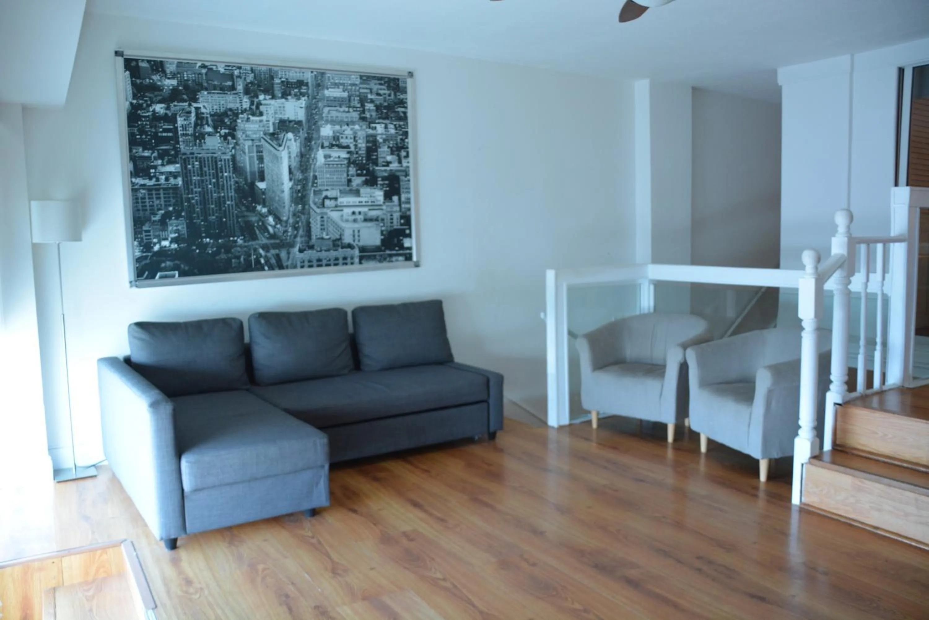 Living room in New Point Miami Beach Apartments