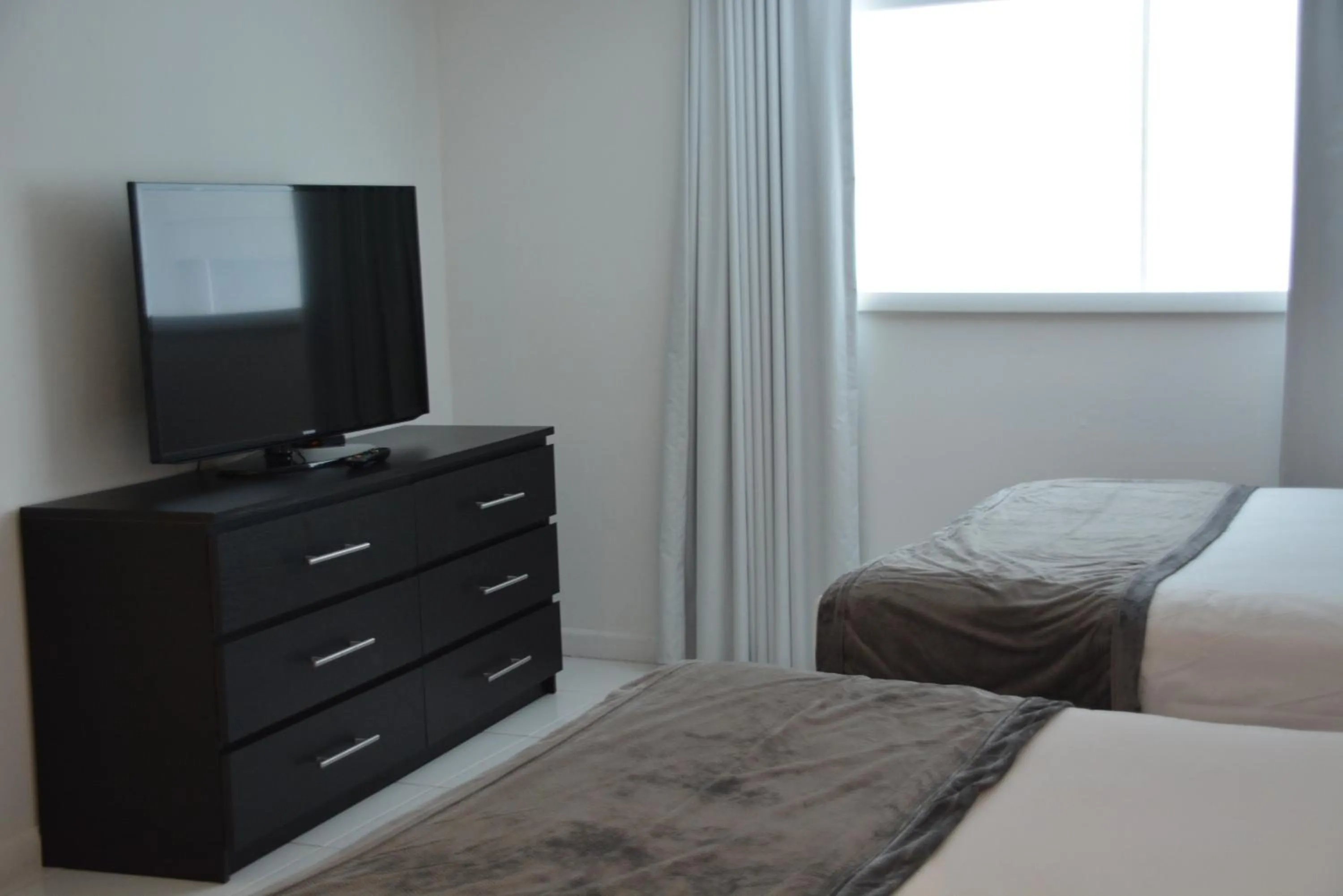 furniture, Bed in New Point Miami Beach Apartments