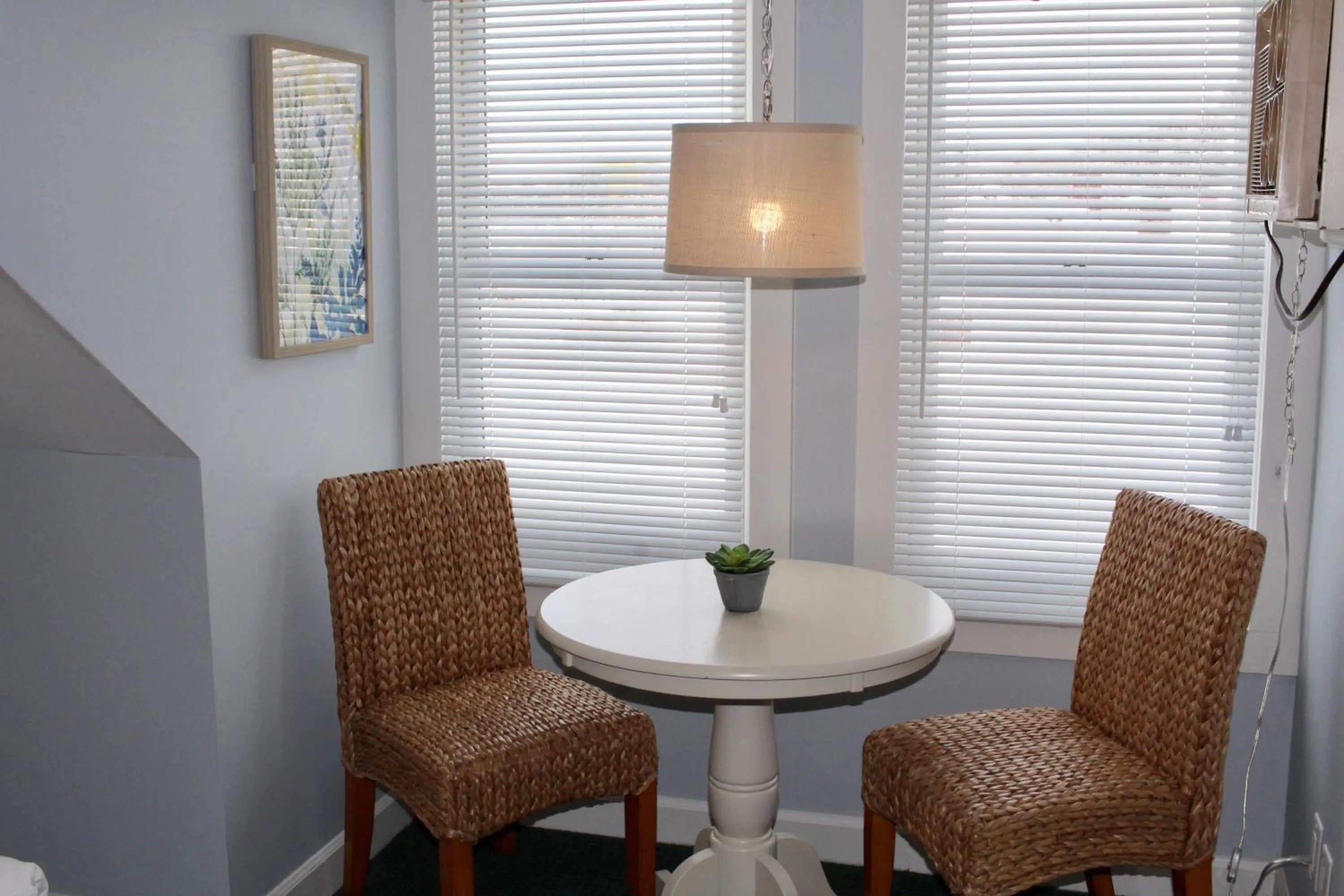 Seating area in Island House Hotel