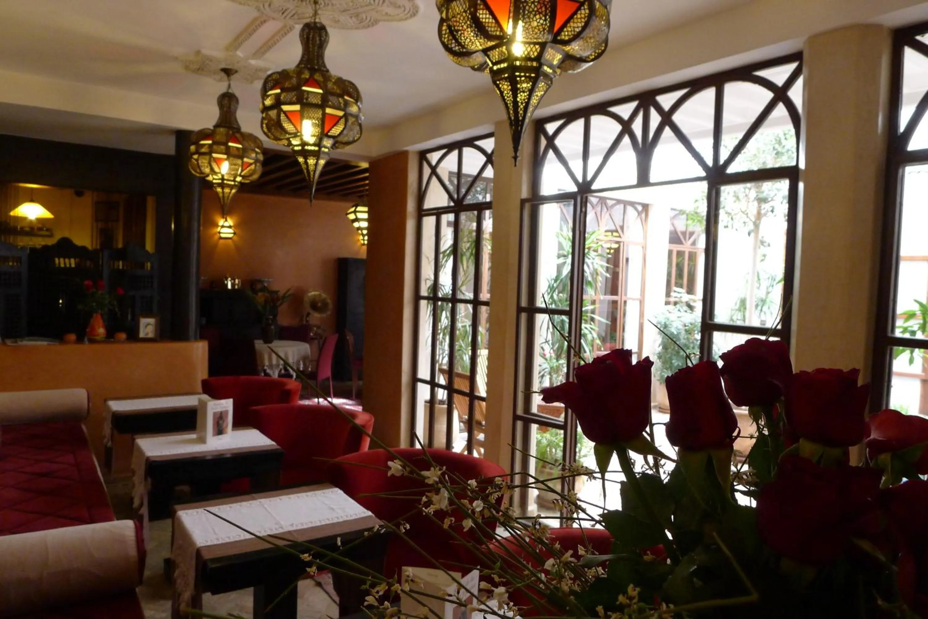 Lounge or bar in Riad Belle Epoque
