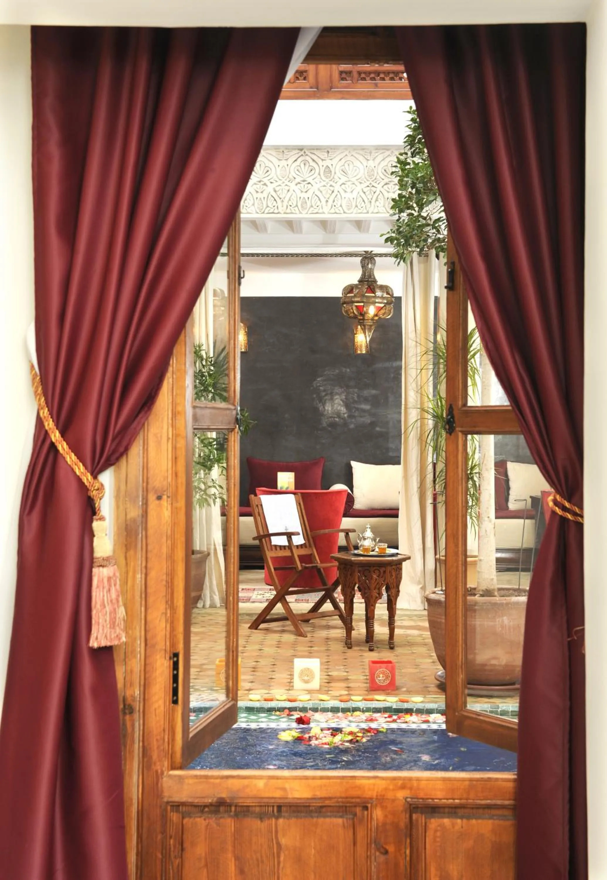 Pool view in Riad Belle Epoque