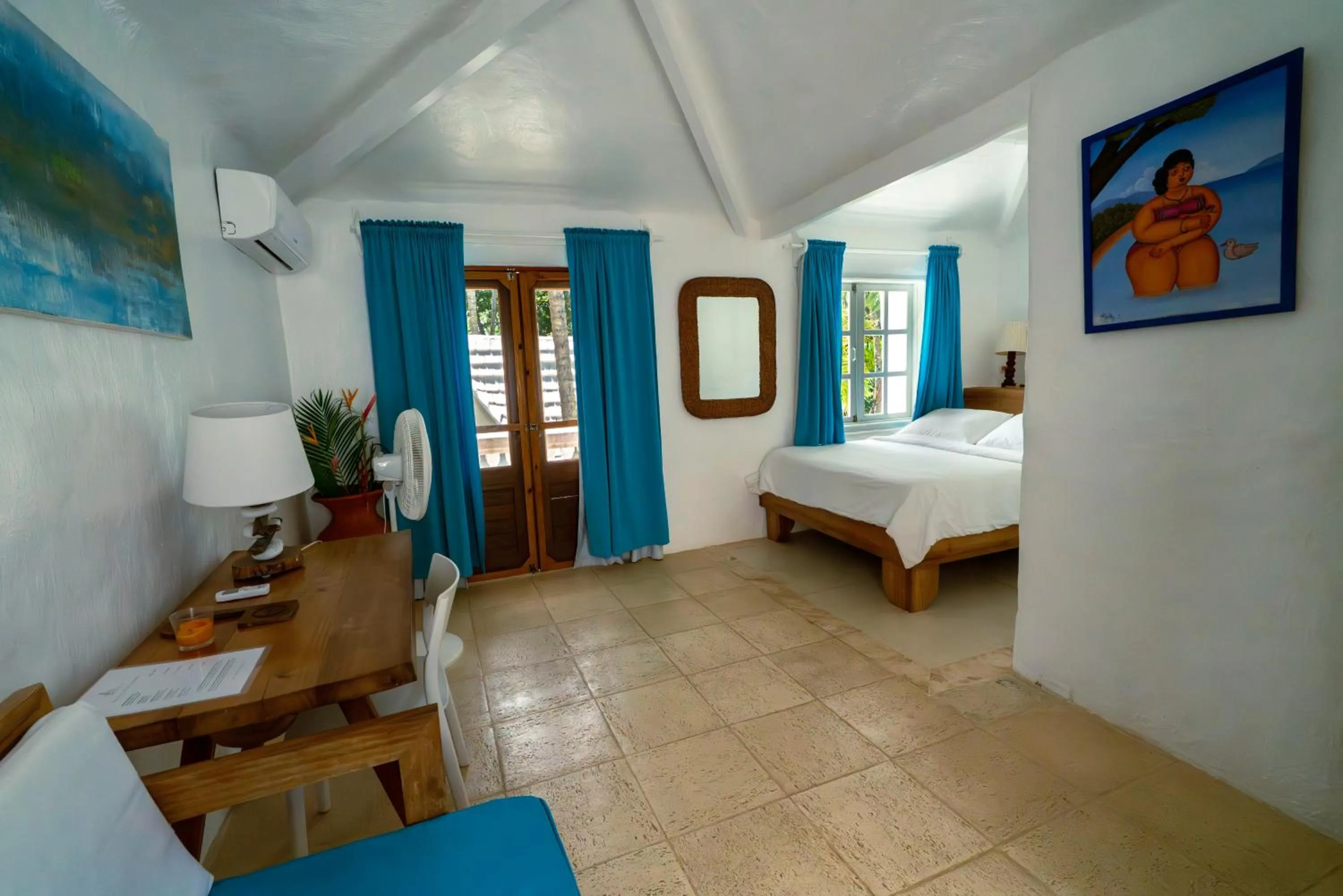 Bed in Hotel Atlantis