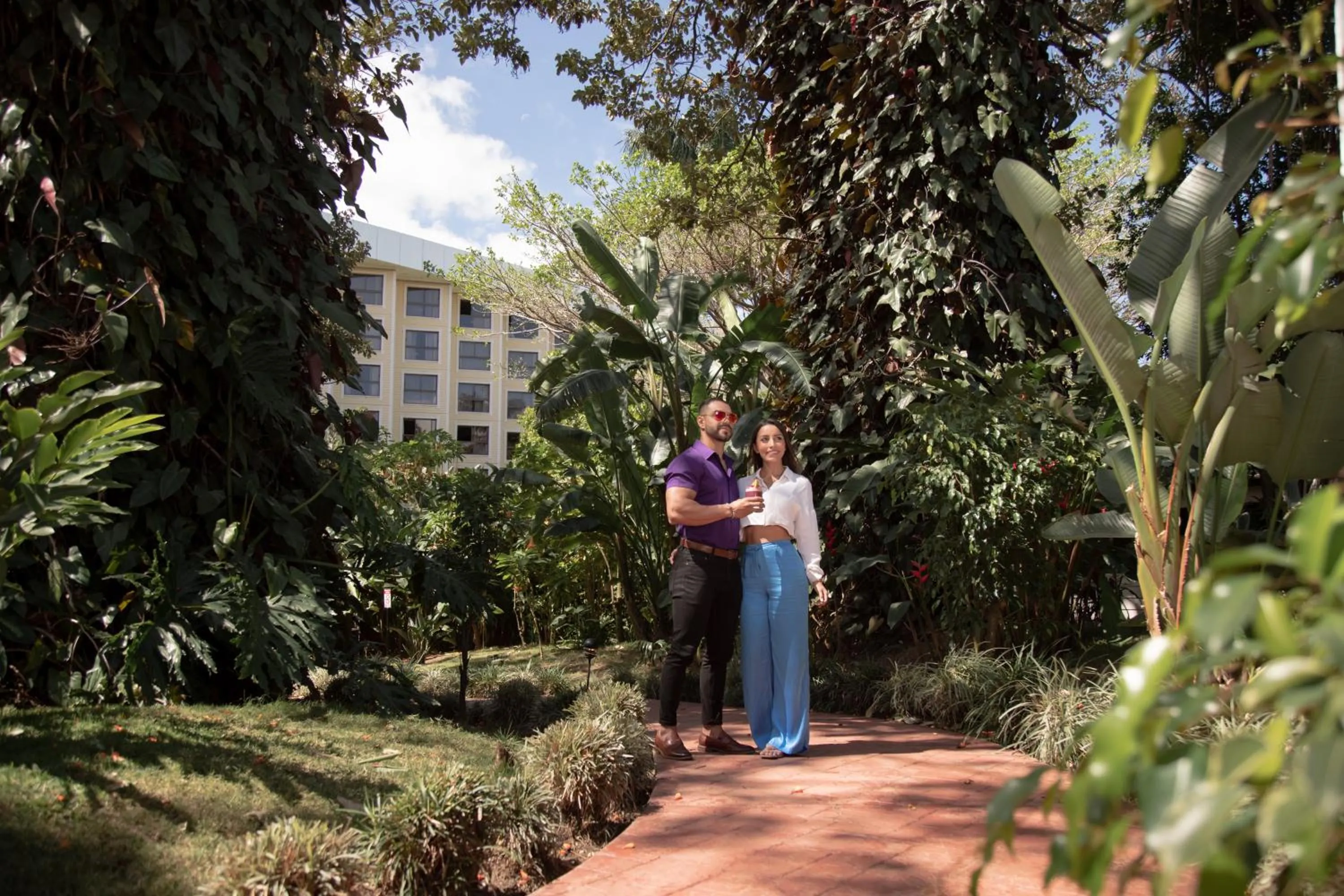 Garden in Barceló San José