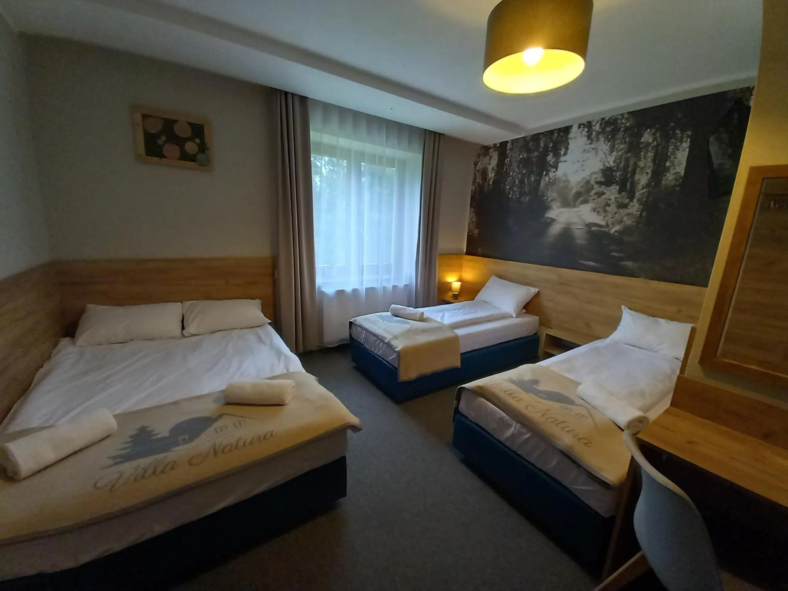 Bed in Villa Natura Zator Przeciszów