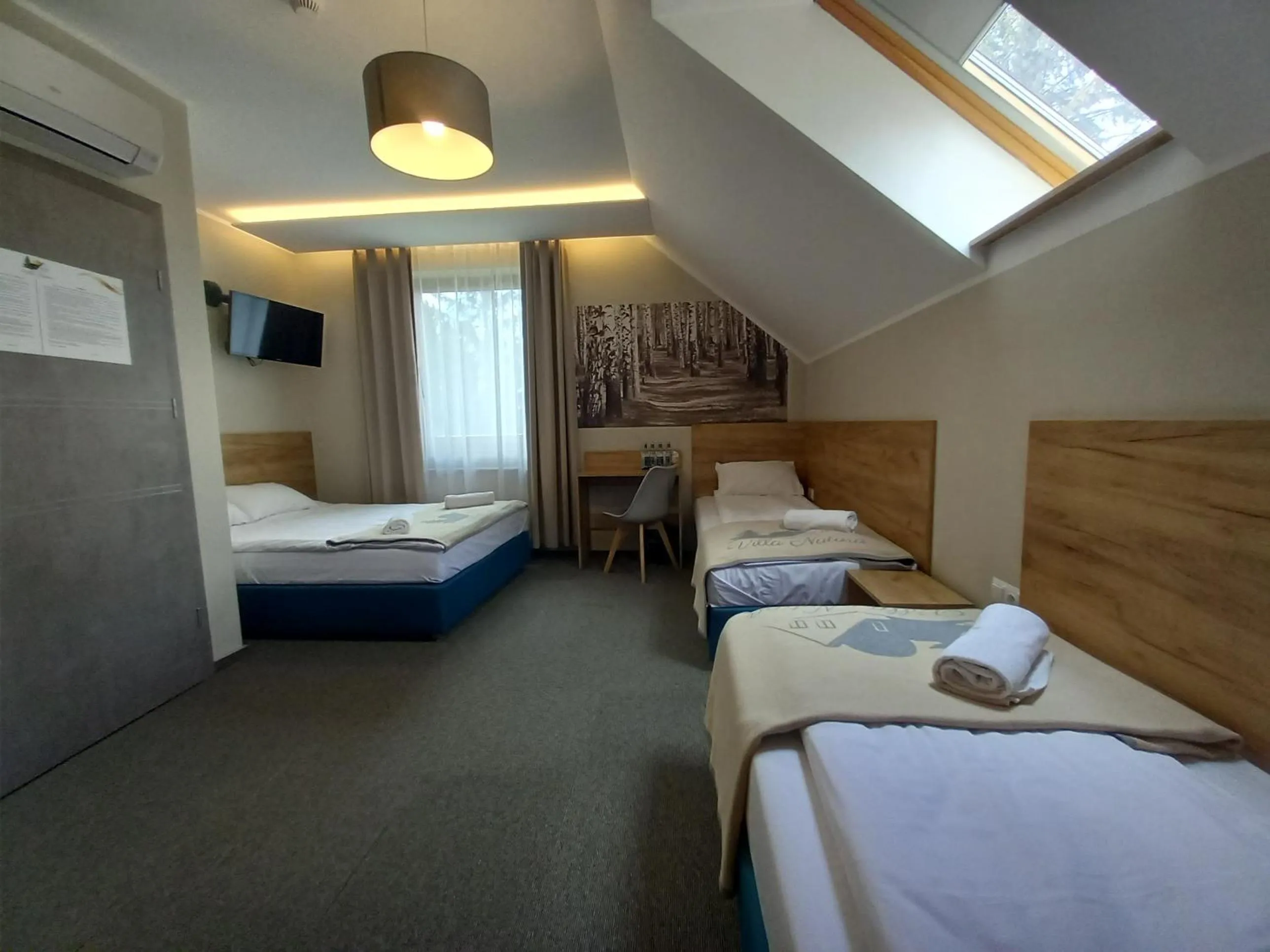 Bed in Villa Natura Zator Przeciszów