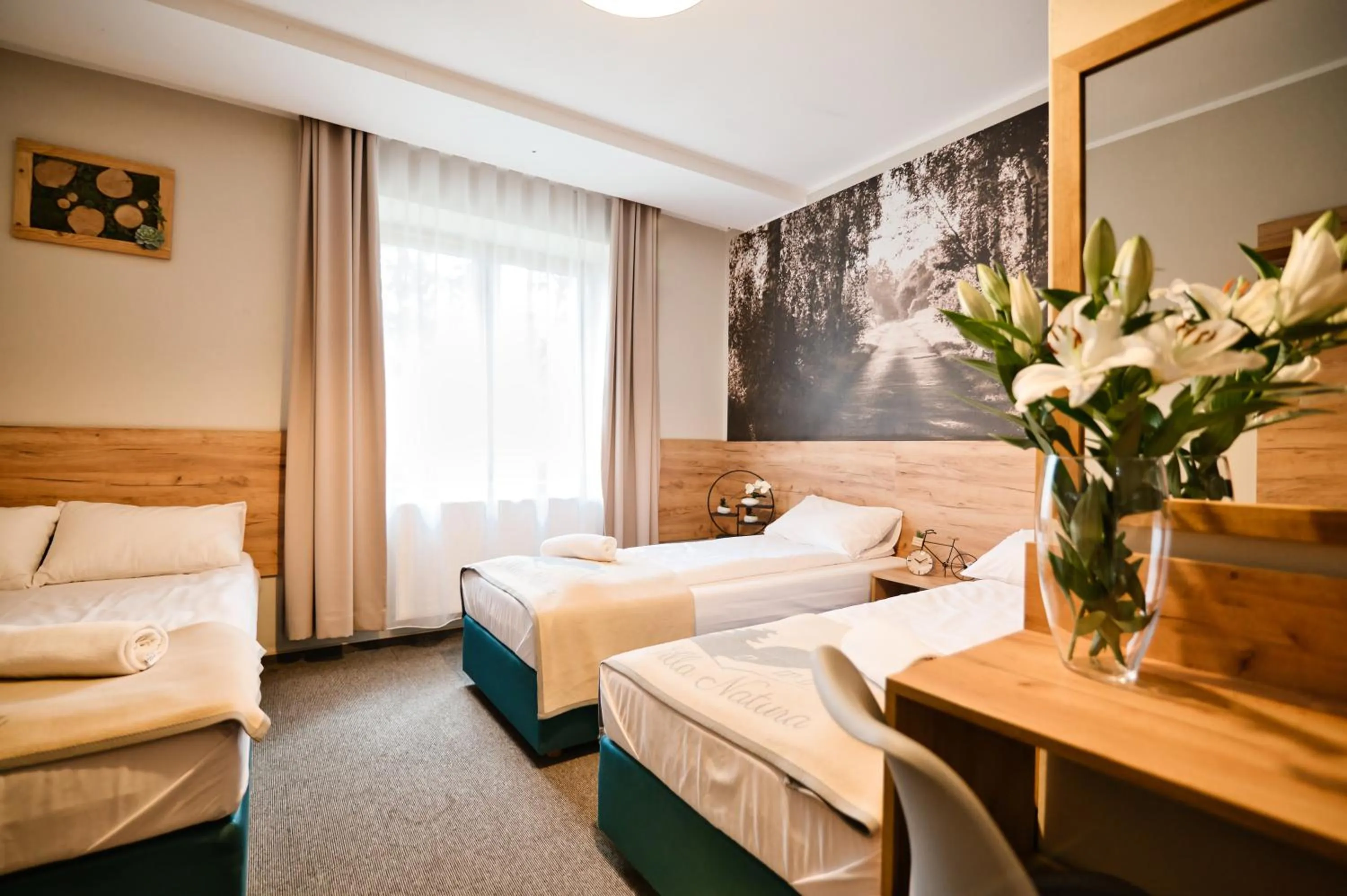 Bed in Villa Natura Zator Przeciszów