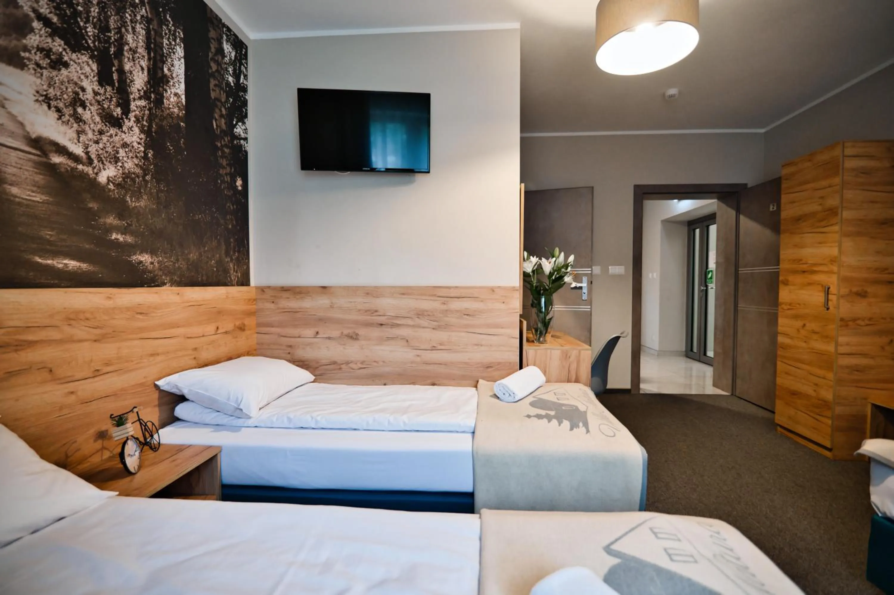 Bed in Villa Natura Zator Przeciszów