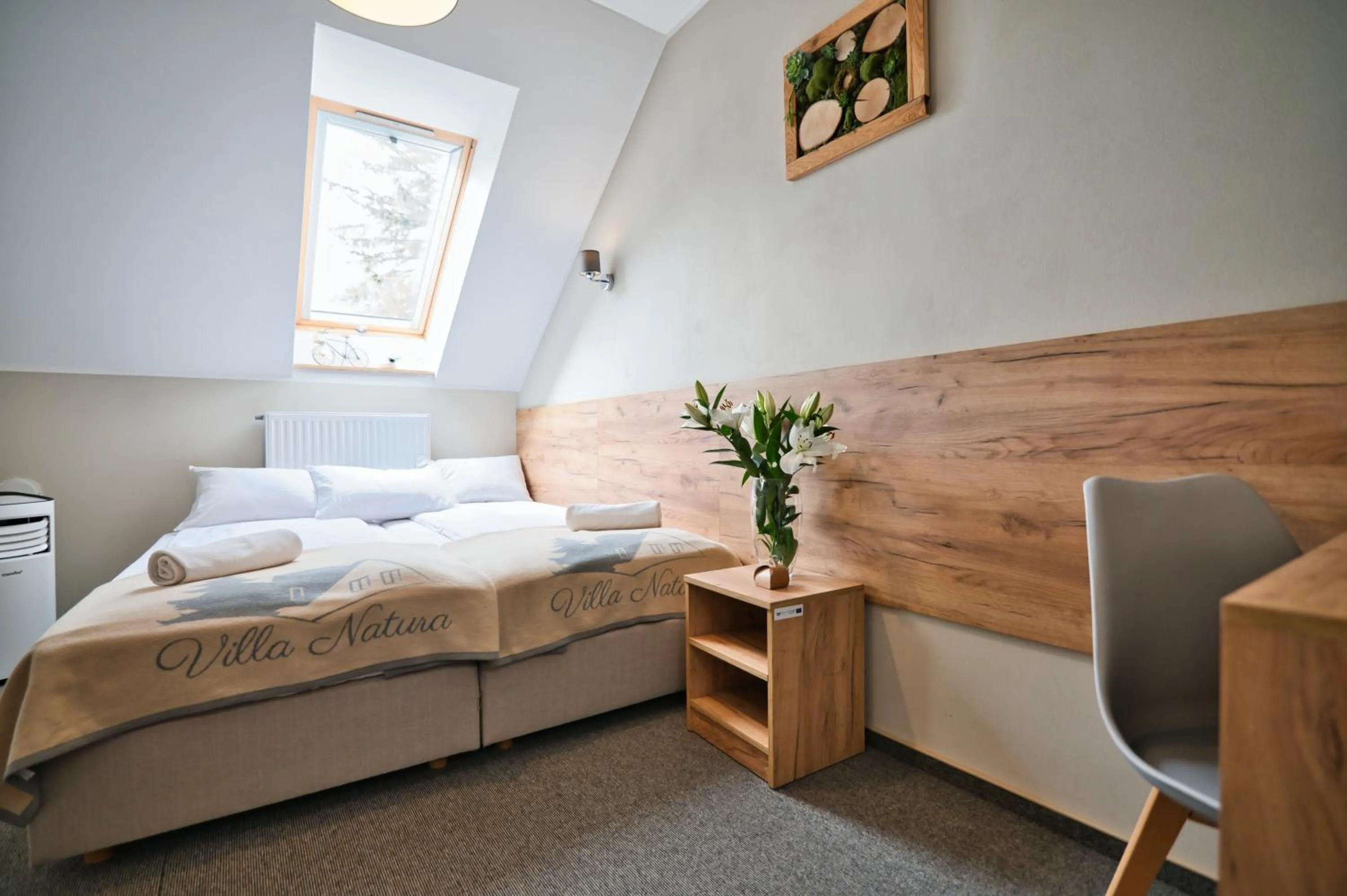 Bed in Villa Natura Zator Przeciszów