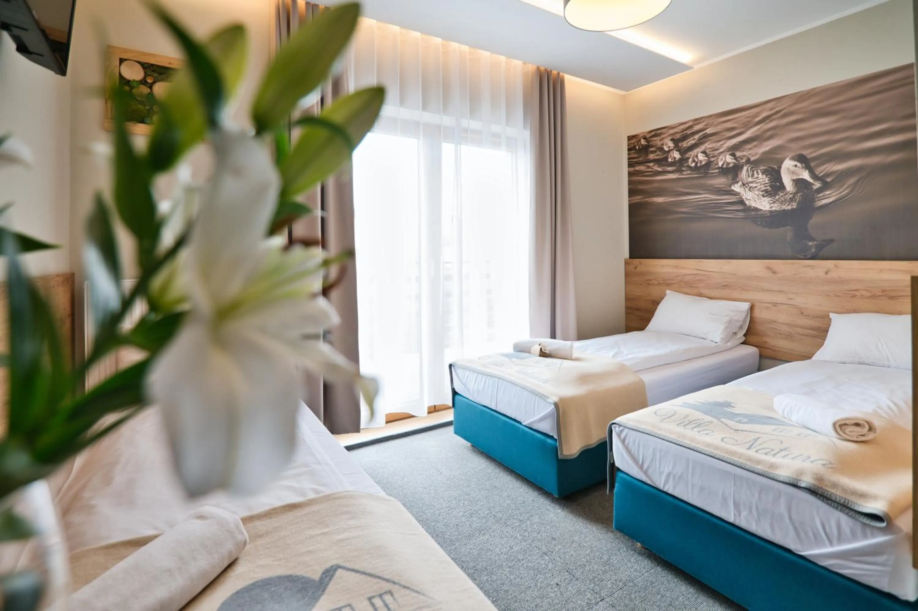 Bed in Villa Natura Zator Przeciszów