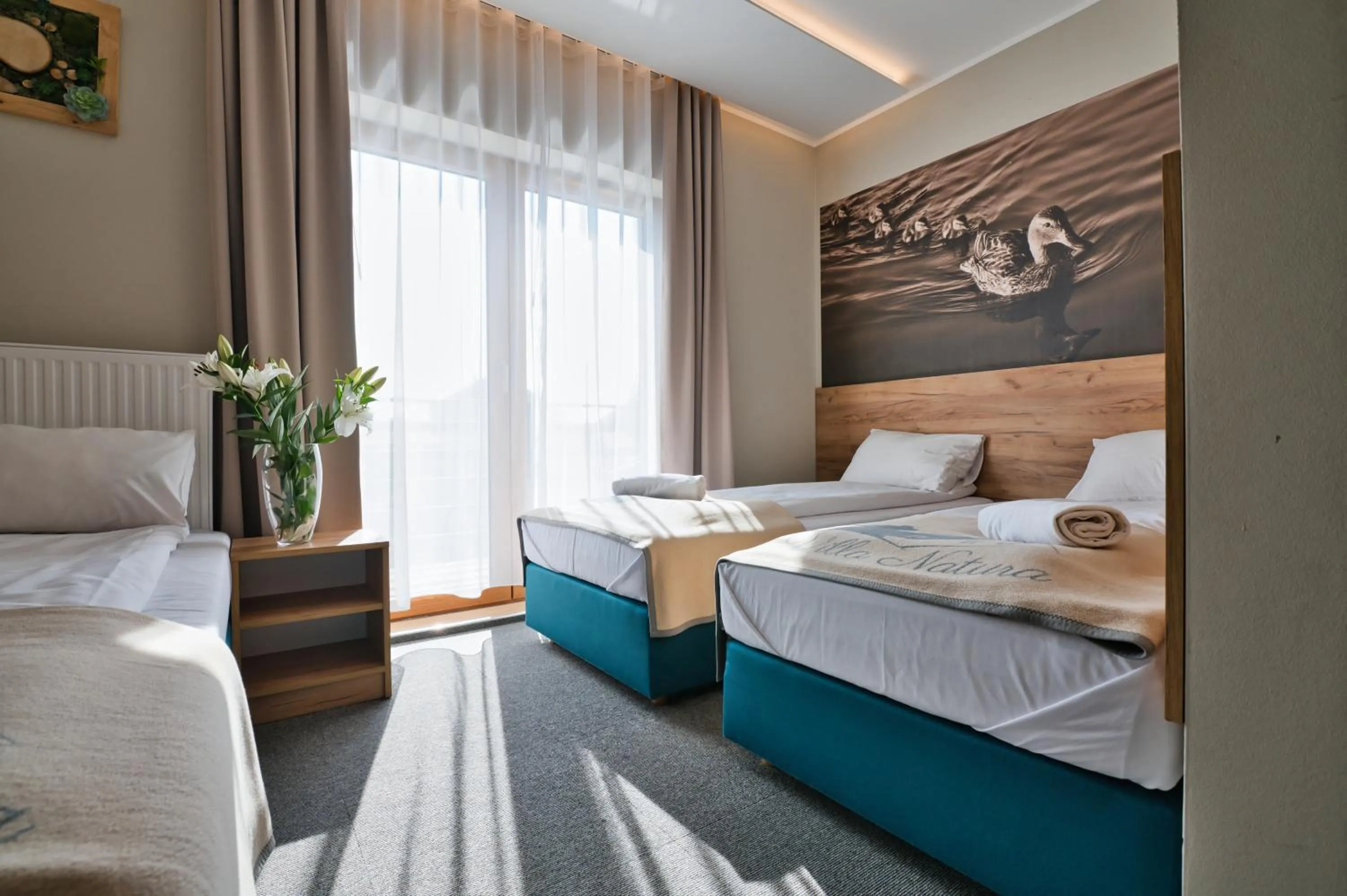 Bed in Villa Natura Zator Przeciszów