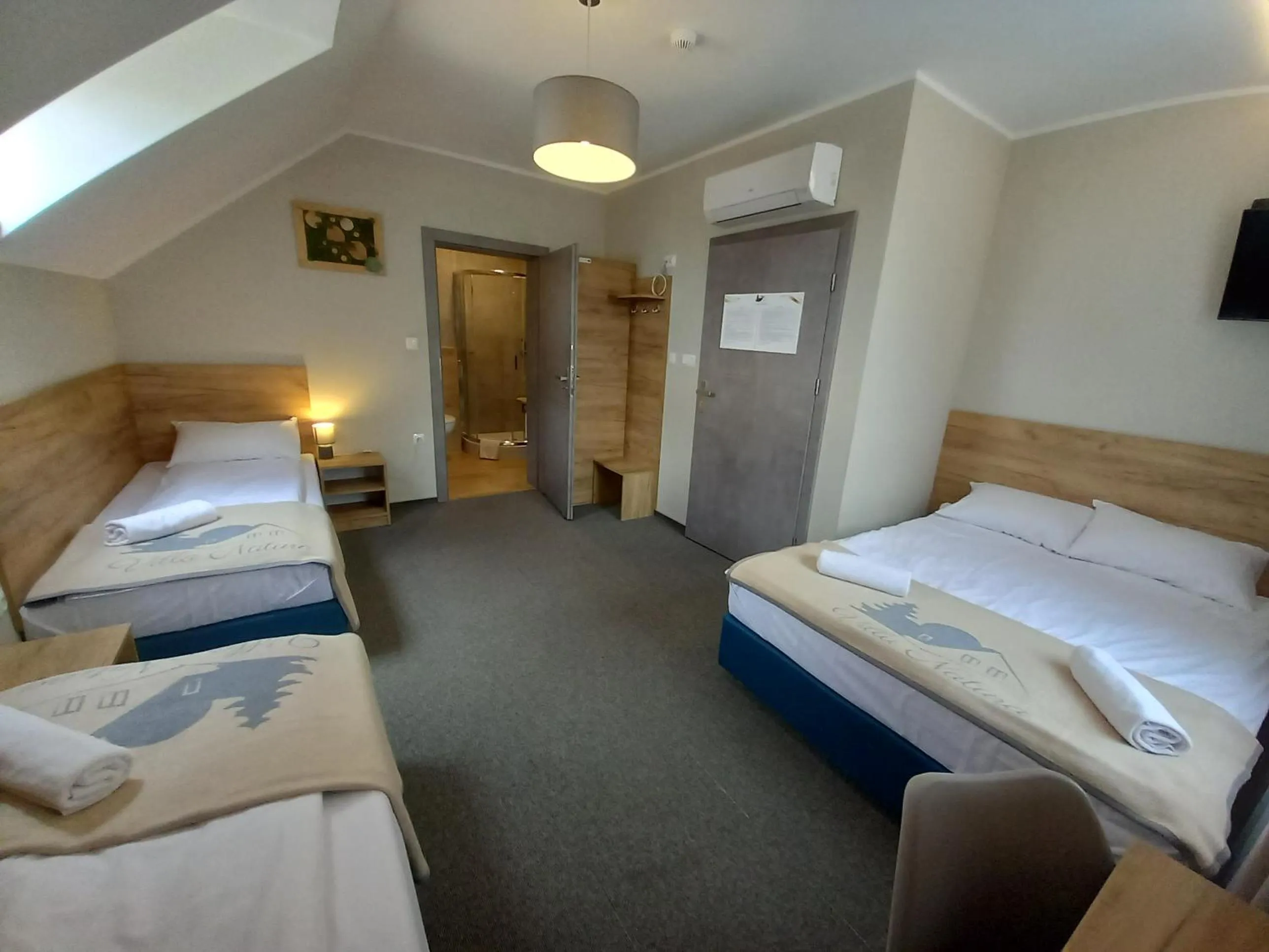 Bed in Villa Natura Zator Przeciszów