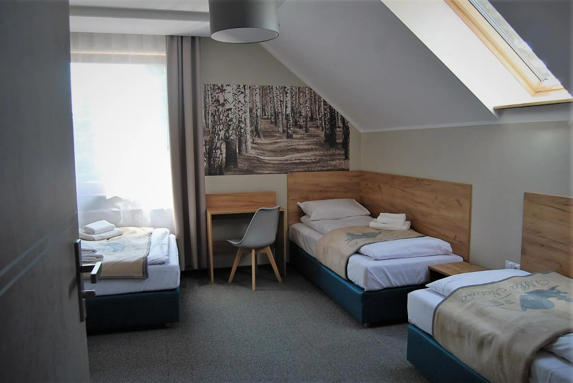 Bed in Villa Natura Zator Przeciszów