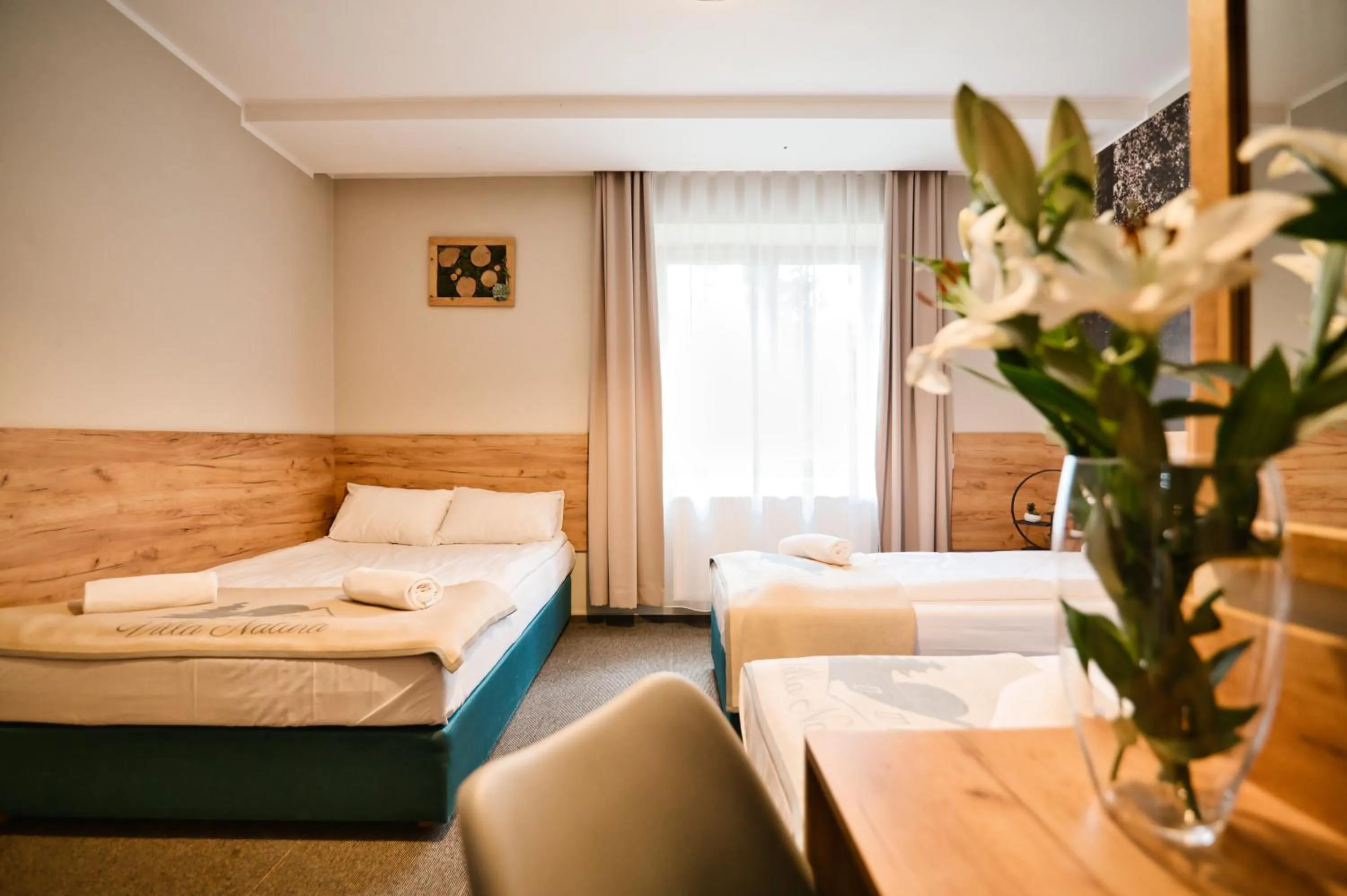 Bed in Villa Natura Zator Przeciszów