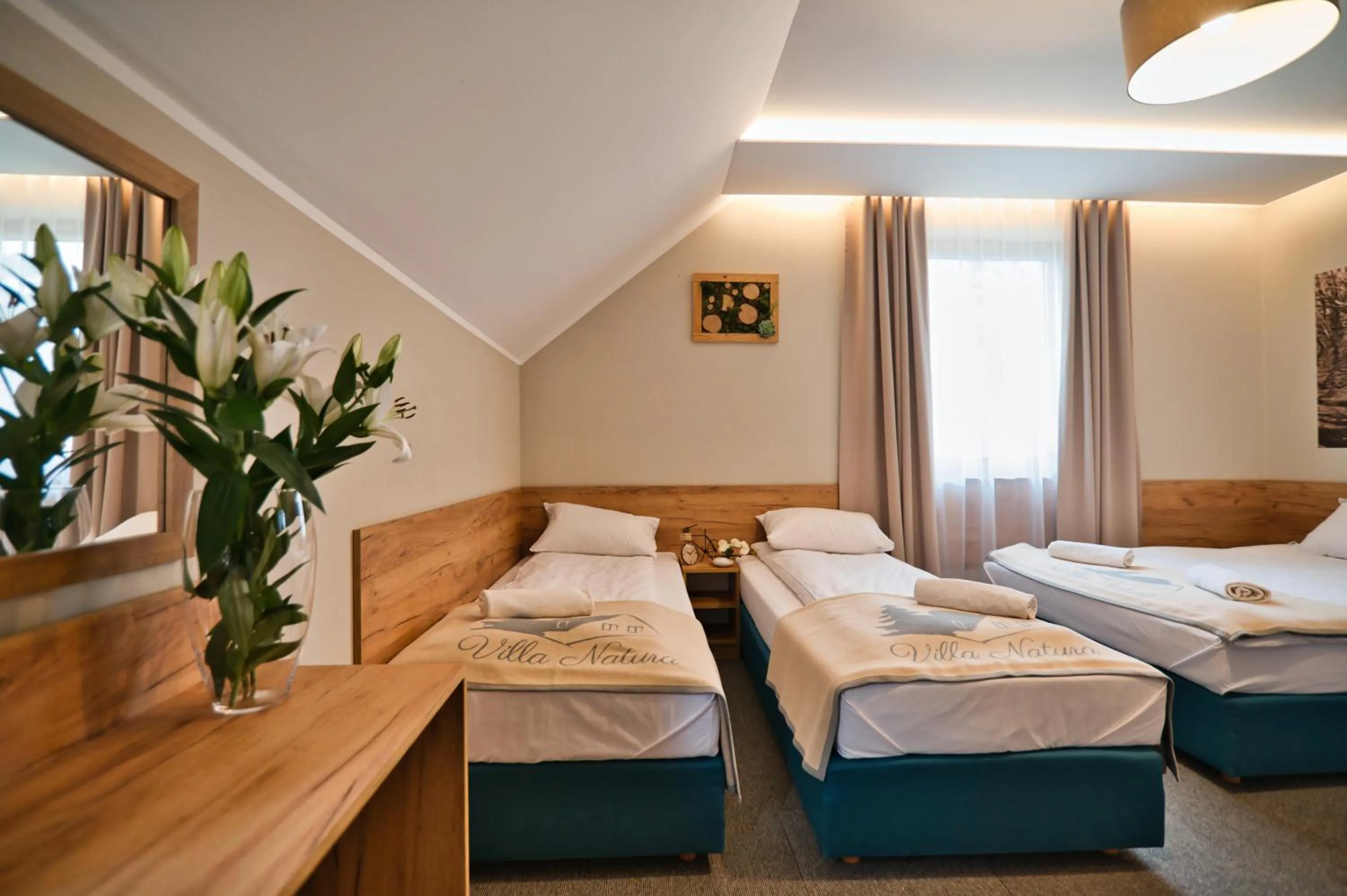 Bed in Villa Natura Zator Przeciszów