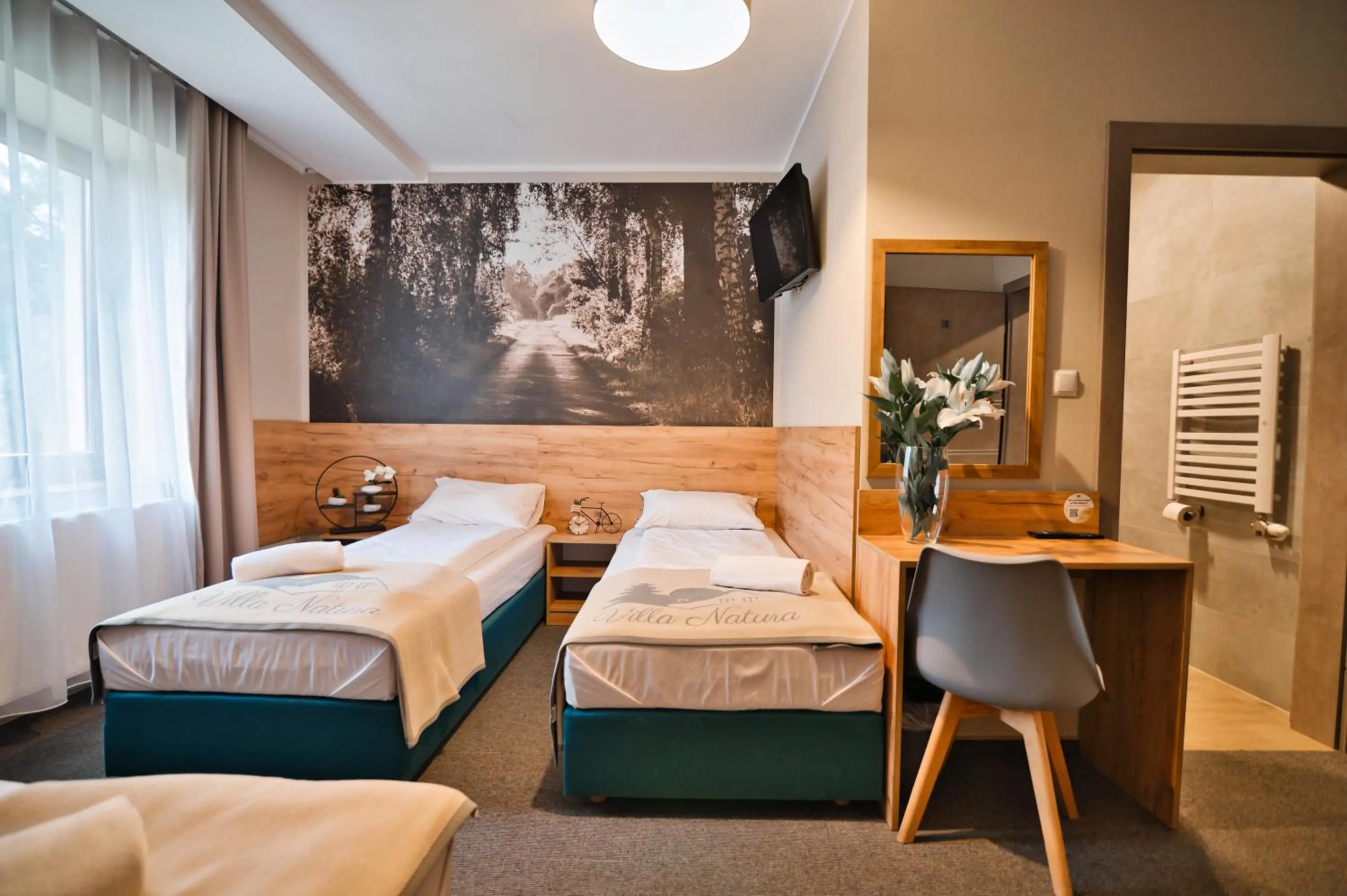 Bed in Villa Natura Zator Przeciszów