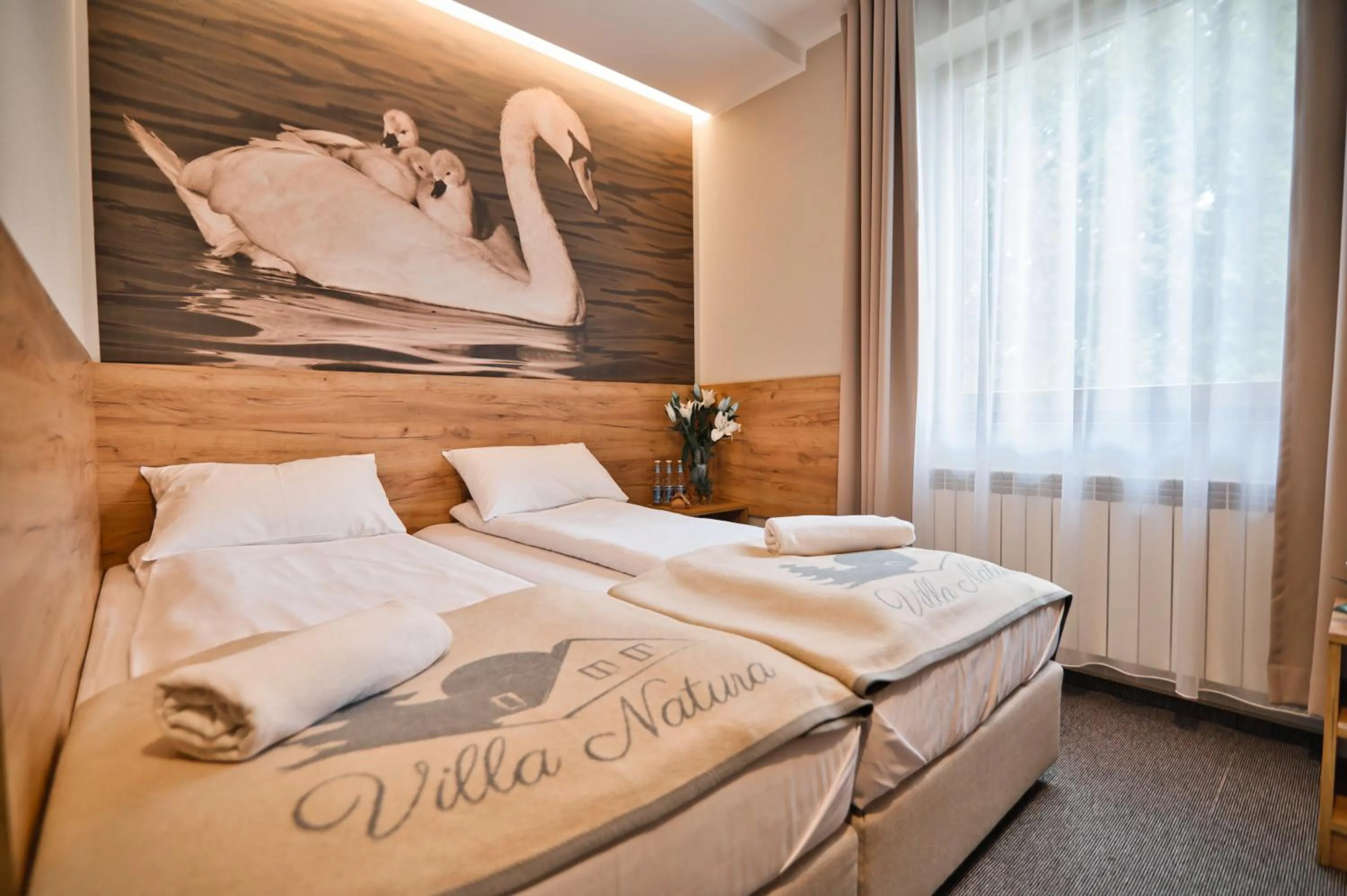 Bed in Villa Natura Zator Przeciszów