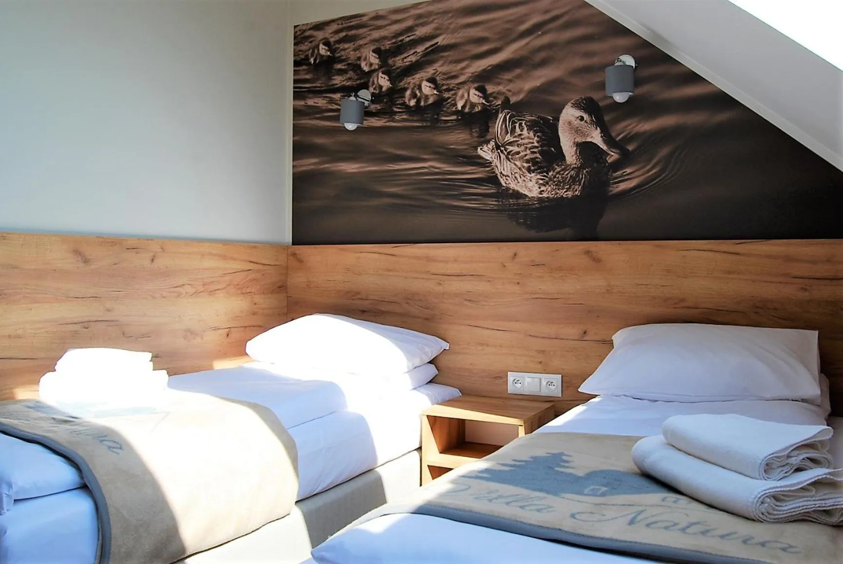 Bed in Villa Natura Zator Przeciszów