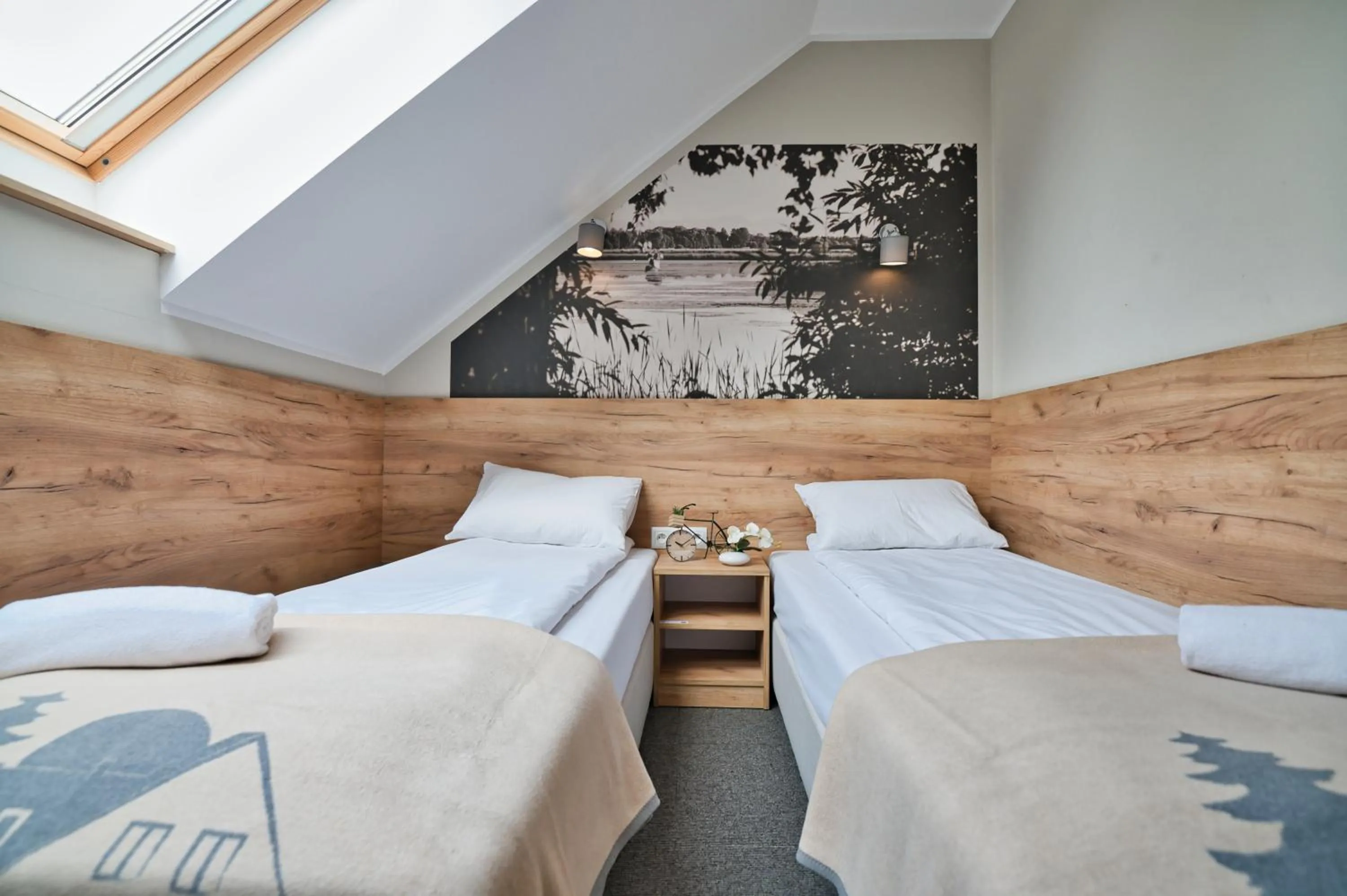 Bed in Villa Natura Zator Przeciszów