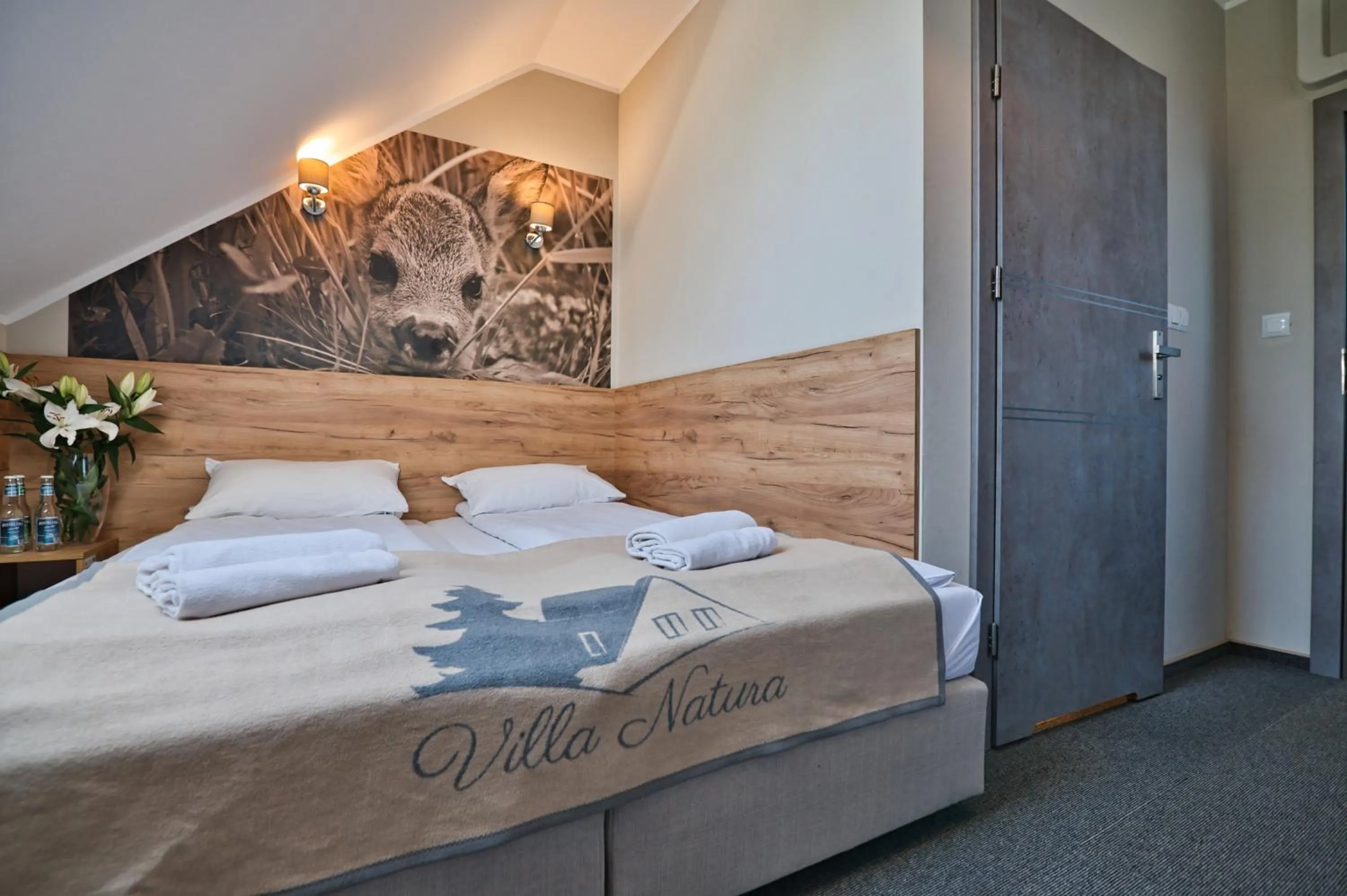 Bed in Villa Natura Zator Przeciszów