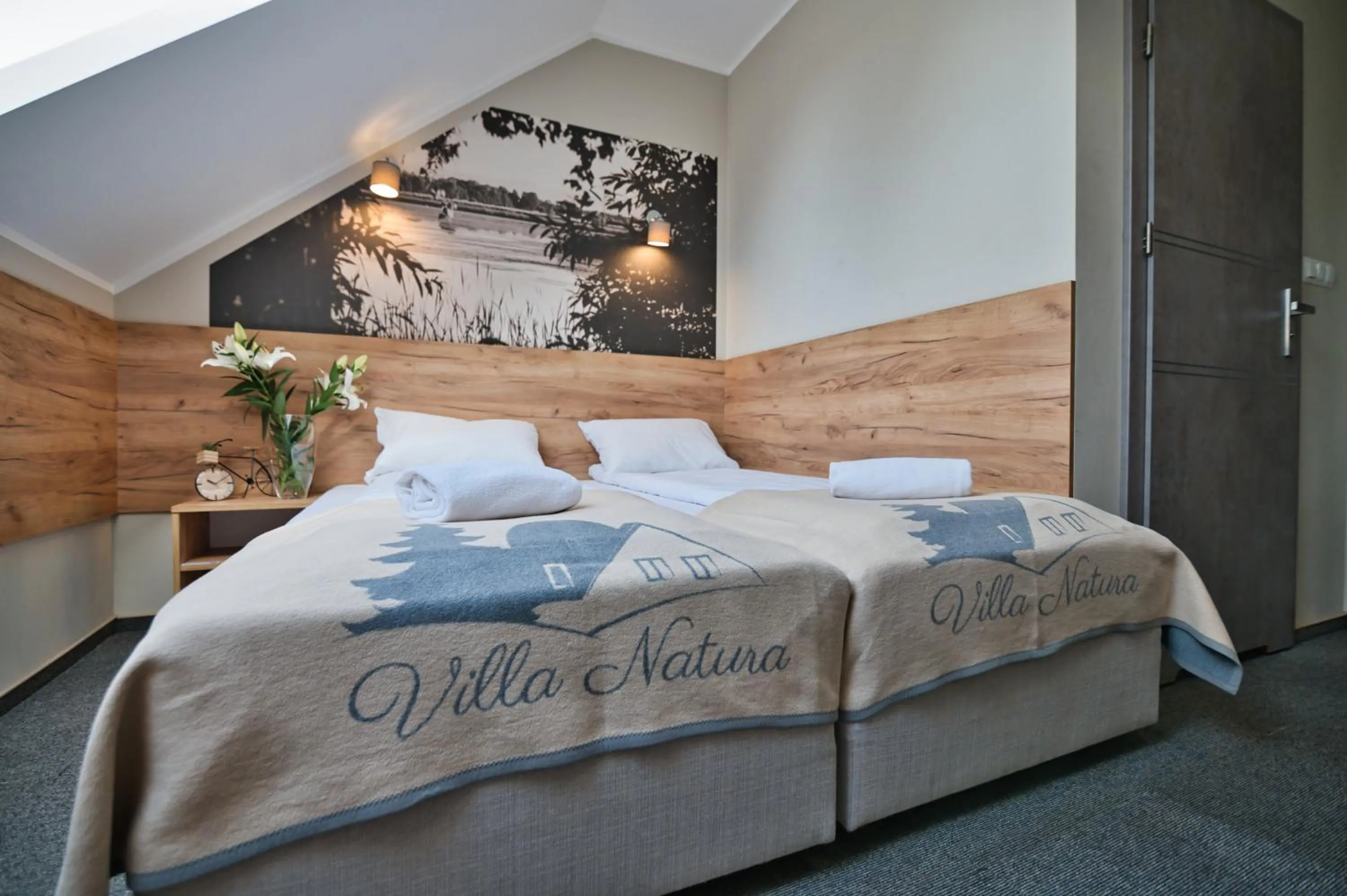 Bed in Villa Natura Zator Przeciszów