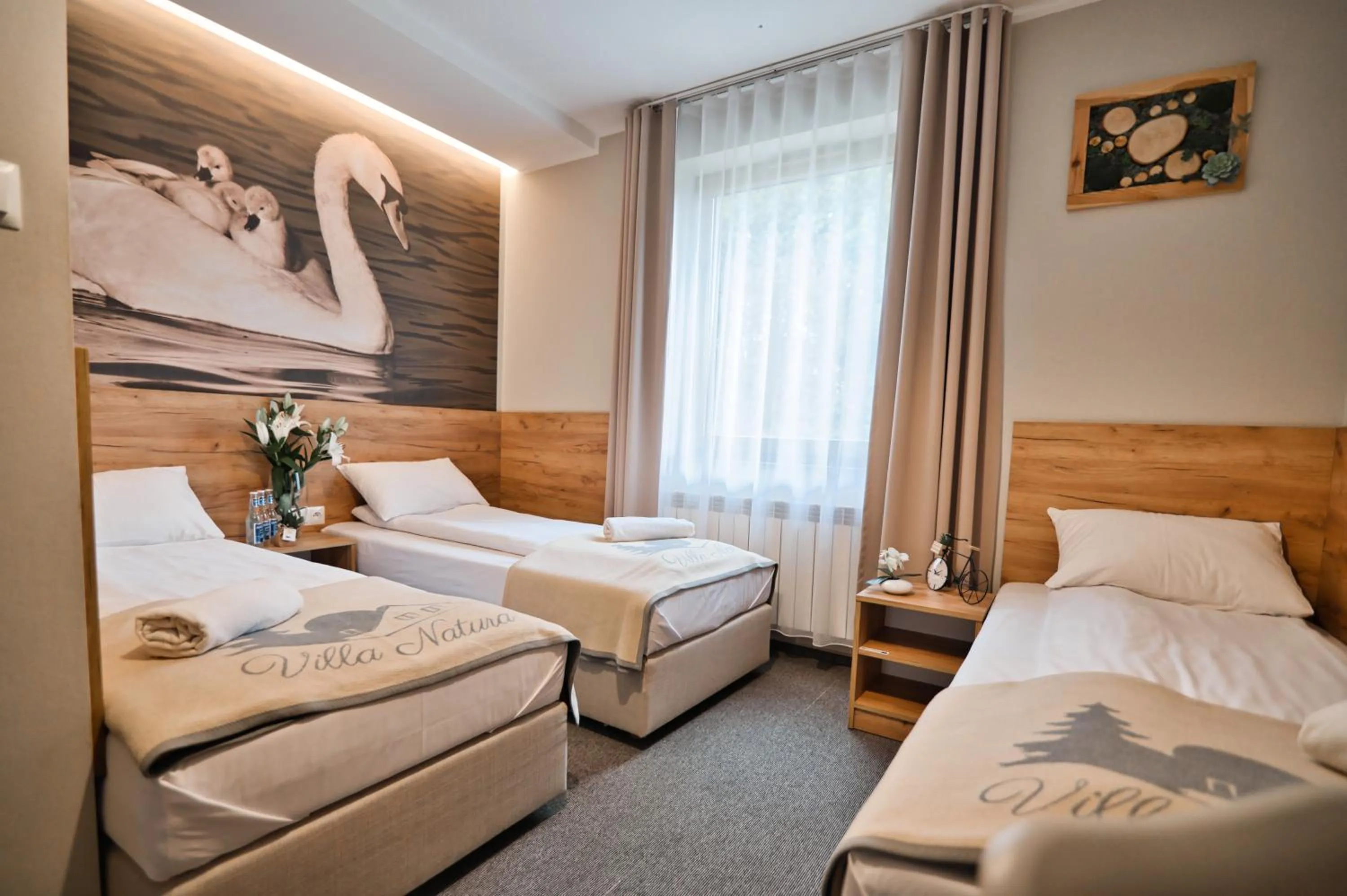 Bed in Villa Natura Zator Przeciszów