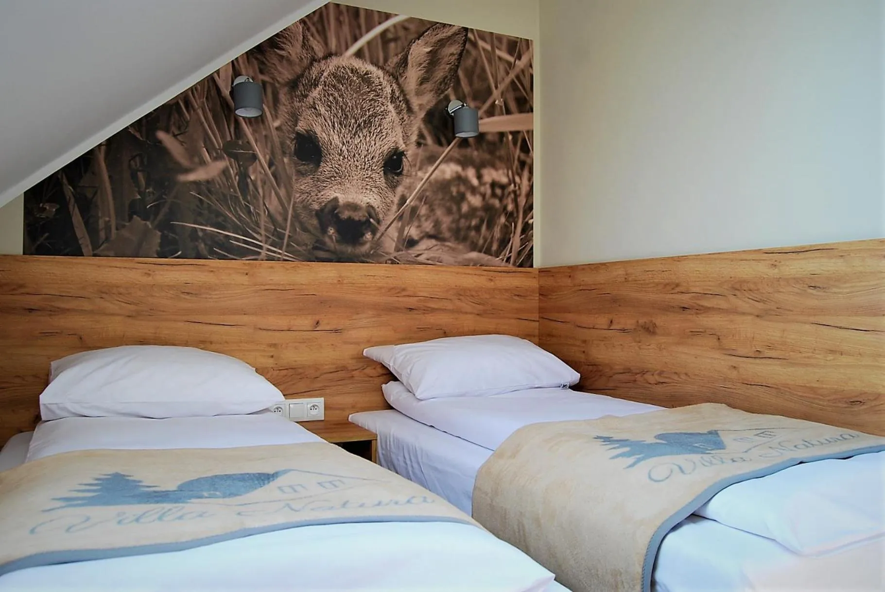 Bed in Villa Natura Zator Przeciszów