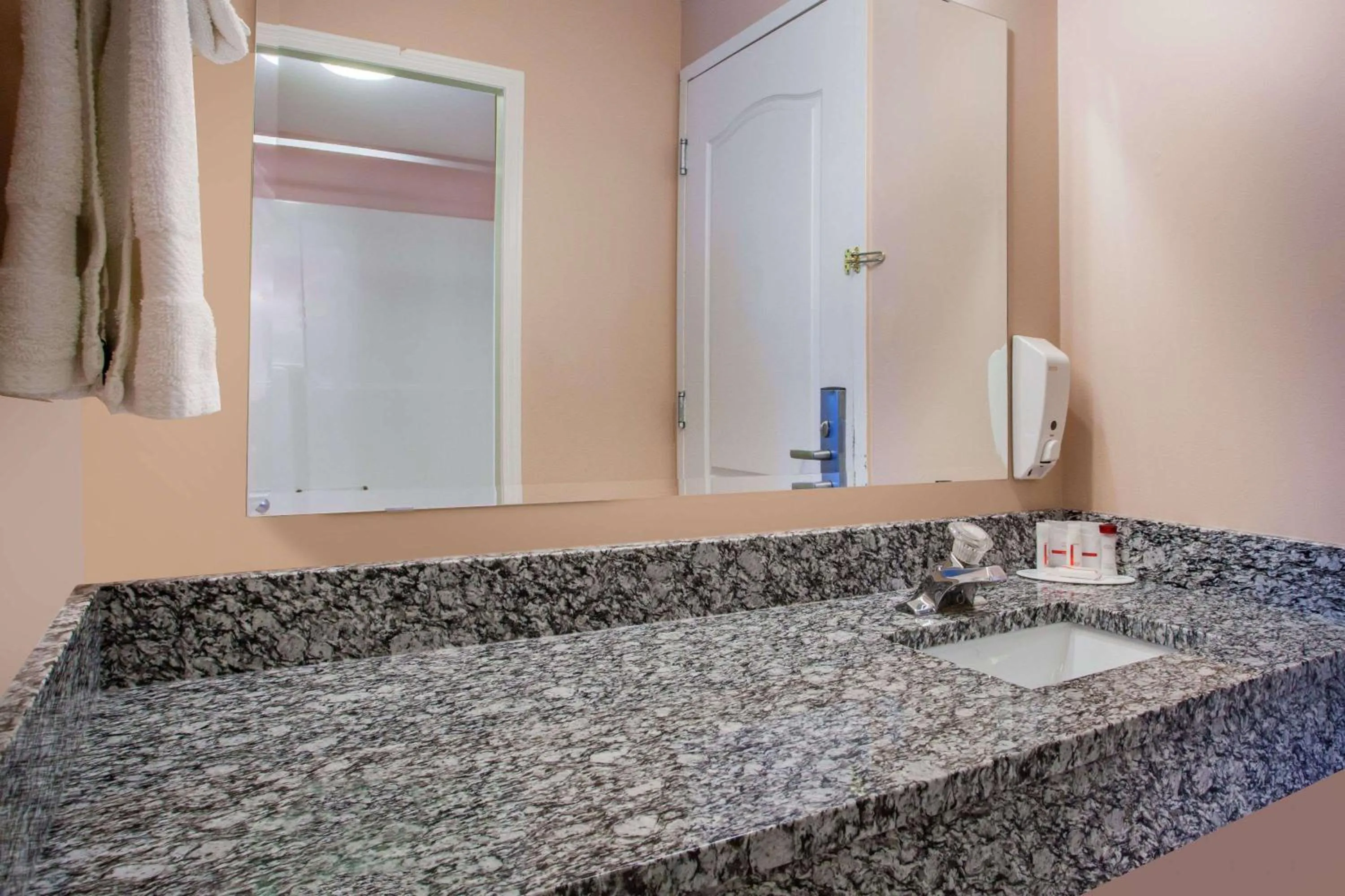 Bathroom in Ramada Limited 100 Mile House