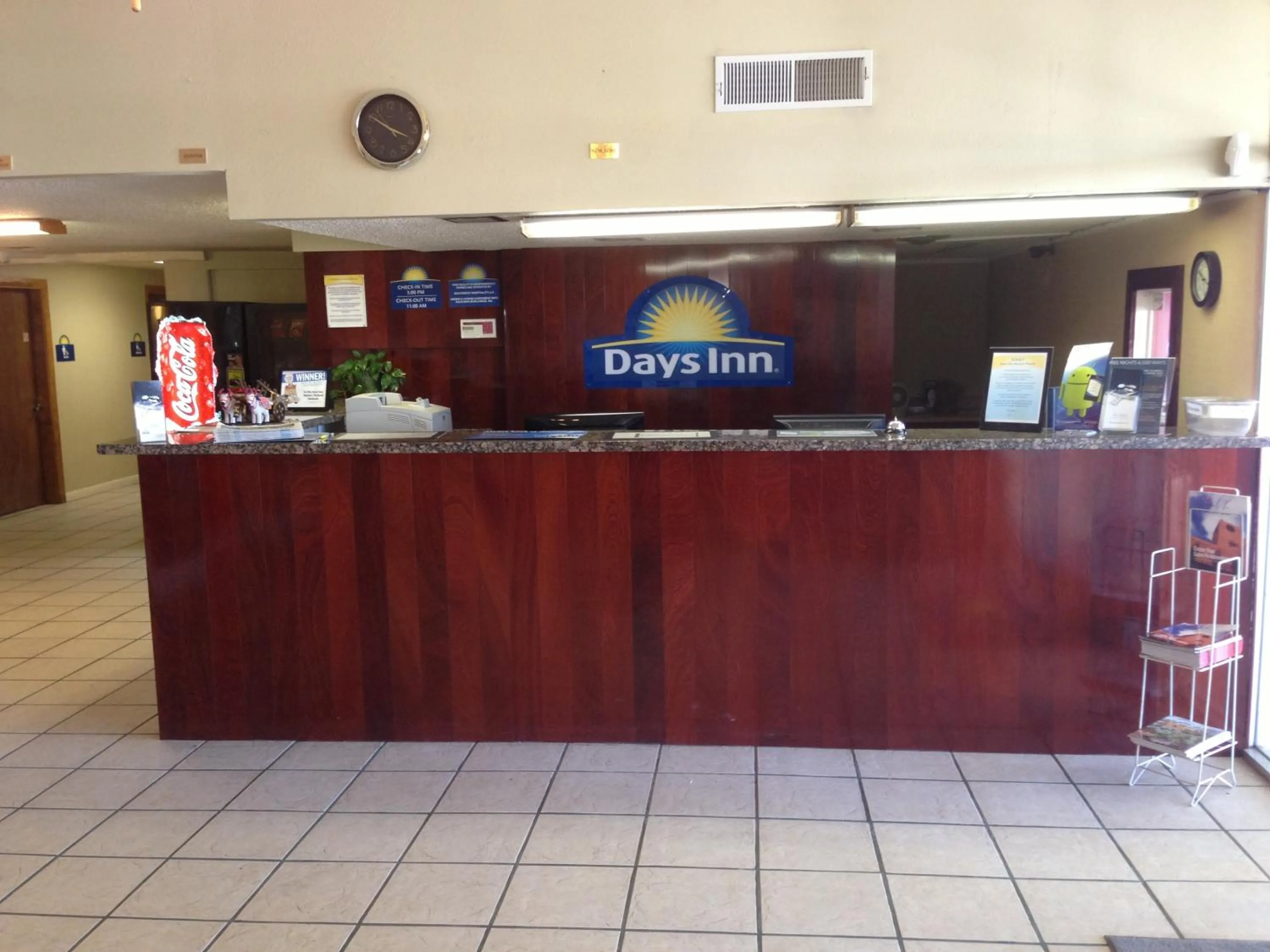 Lobby or reception in Days Inn by Wyndham Santa Fe New Mexico