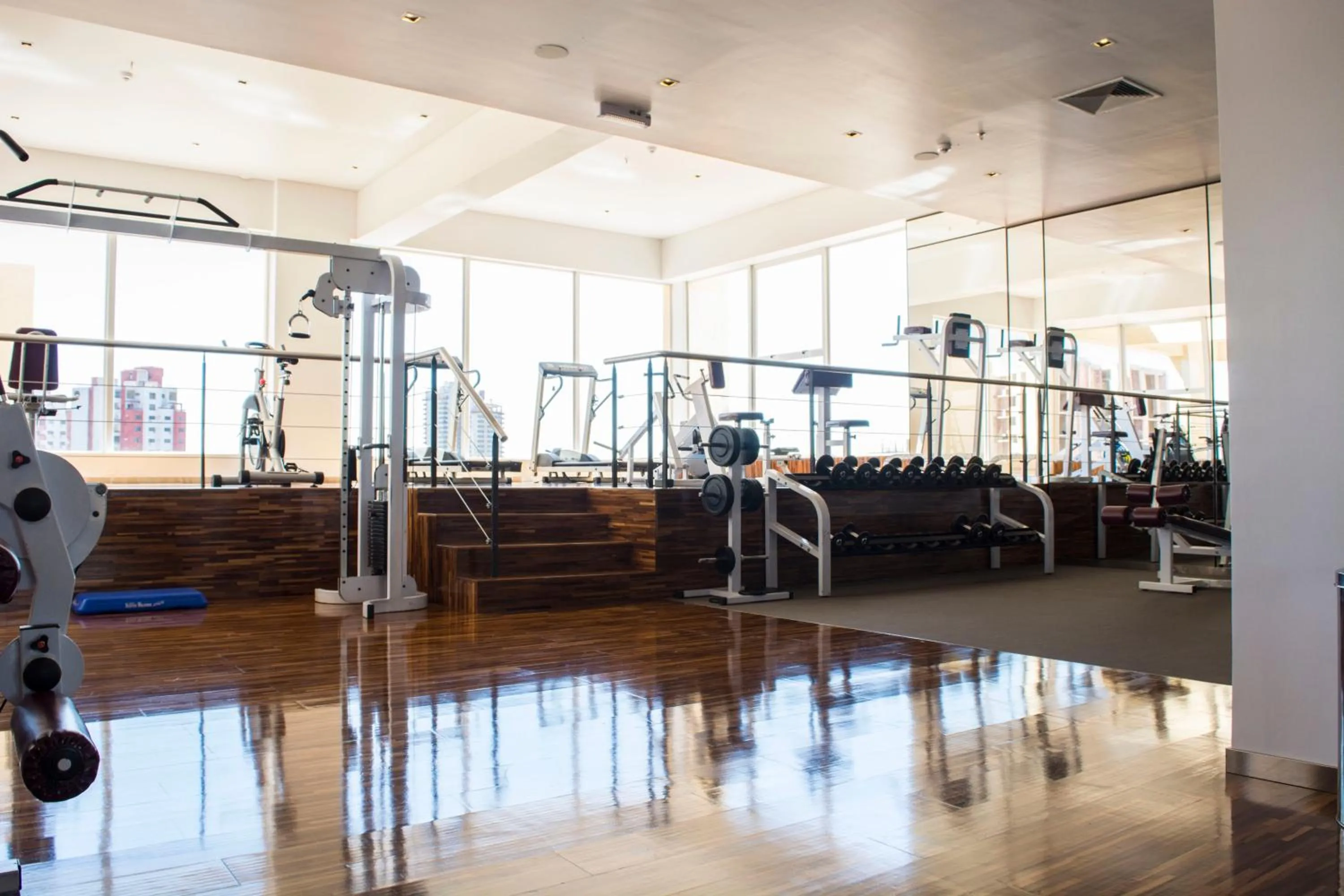 Fitness centre/facilities in Crowne Plaza Asunción by IHG