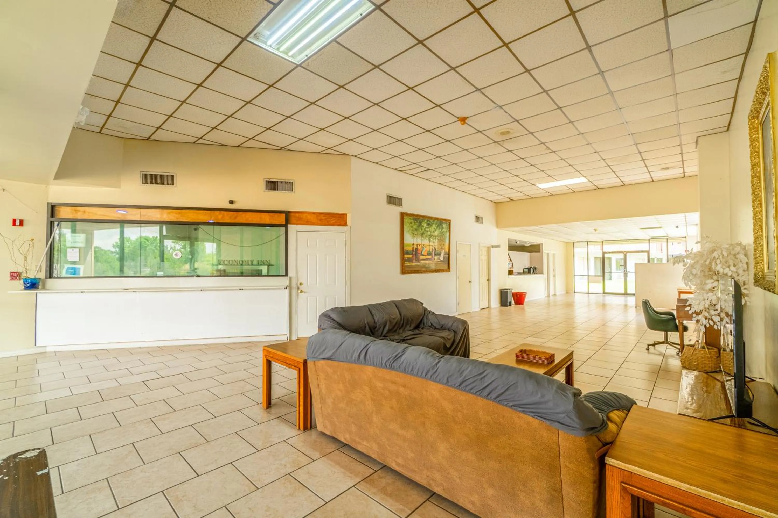 Lobby or reception in Economy Inn By OYO Livingston TX Hwy 59